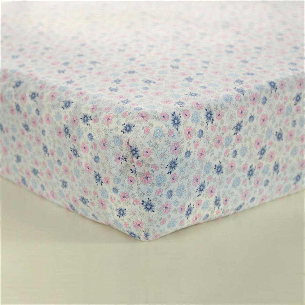 Brandream 5-Piece Butterfly Crib Bedding Set for Baby Girls - Soft Nursery Crib Set with 2 Pack Fitted Crib Sheets - Perfect for Newborn Nursery Decor & Baby Shower Gifts