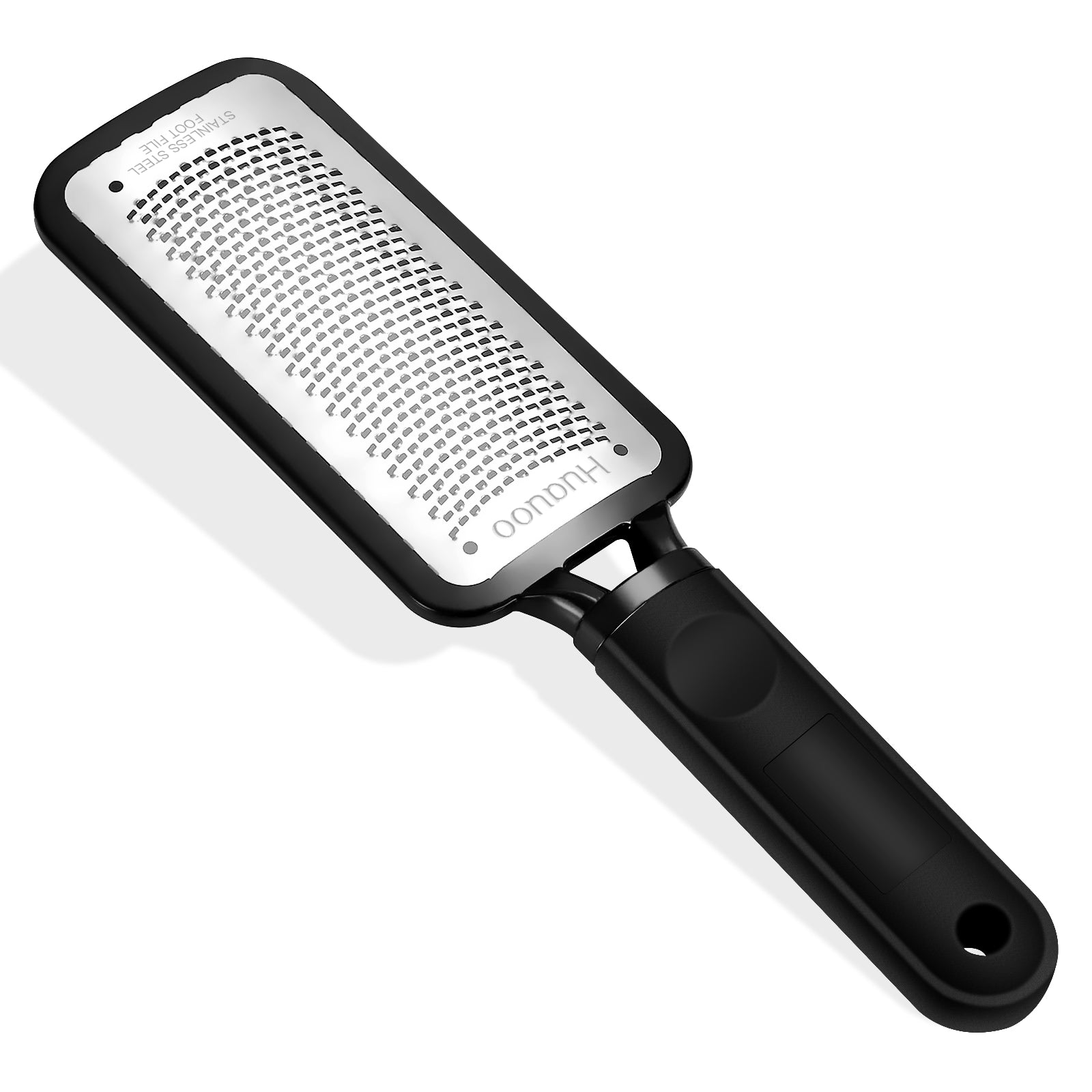 Huauoo Foot Rasp and File - Professional Metal Pedicure Tool for Hard Skin Removal - Perfect for Home Foot Care and DIY Pedicures