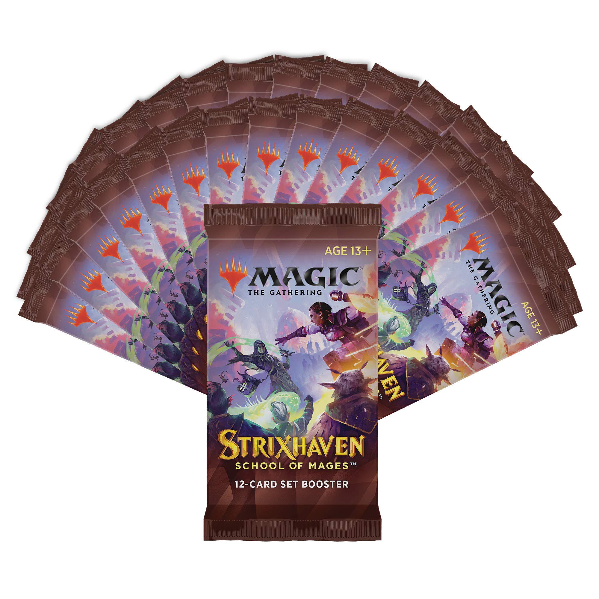 Magic: The Gathering Strixhaven Set Booster Box - 30 Packs (360 Cards) | MTG Collectible Trading Card Game | Perfect for Drafting, Deck Building & Competitive Play