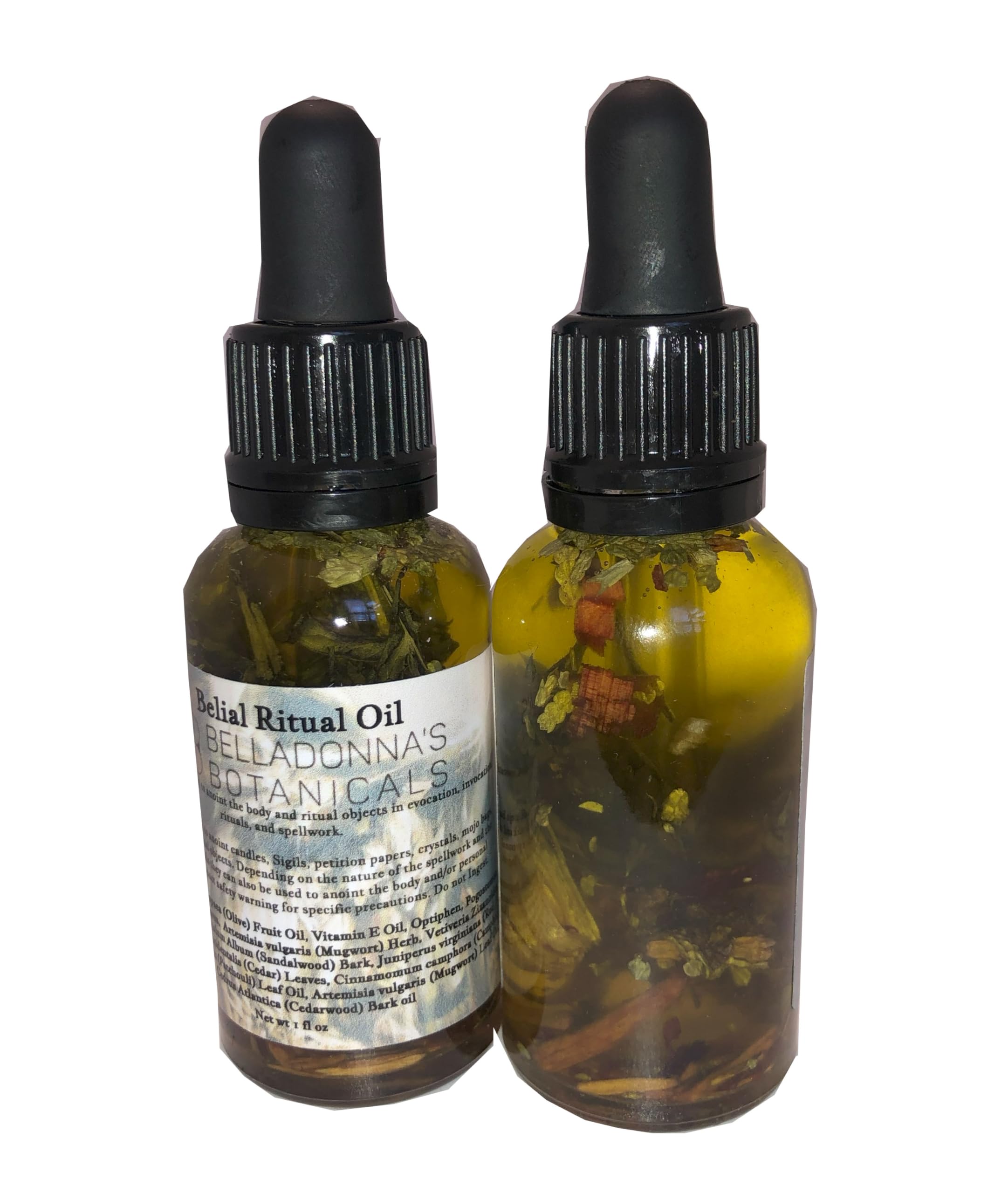 Belial Ritual Oil - Premium Occult Anointing Oil for Ceremonies, Spells & Spiritual Work | Perfect for Wiccan, Pagan & Dark Magic Rituals