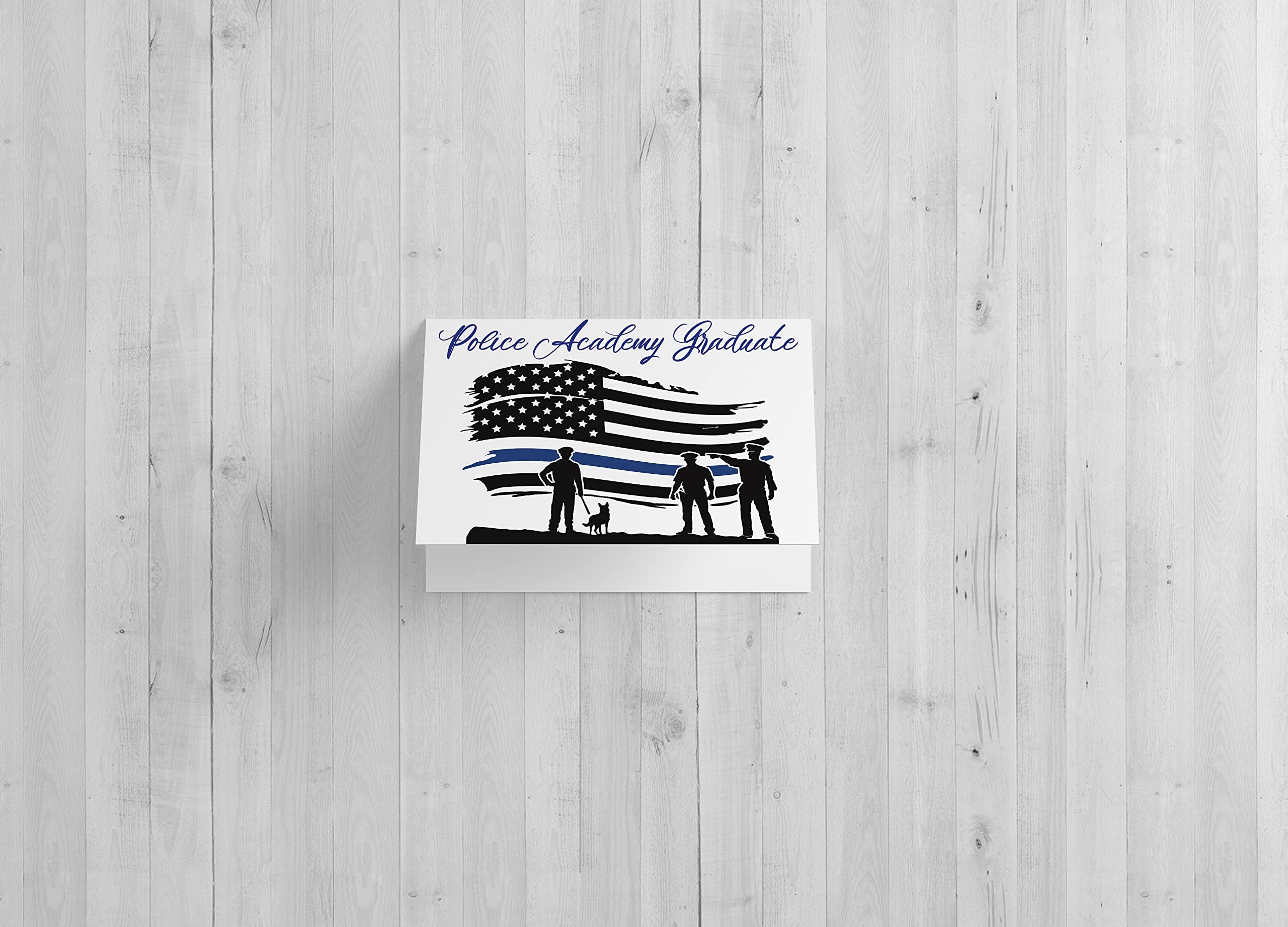 Red Door Inspirations Graduation Greeting Cards - Fire Academy, Police Academy & Law School Graduation Cards with Envelopes | Perfect for Graduation Ceremonies, Congratulations Gifts & Celebratory Occasions