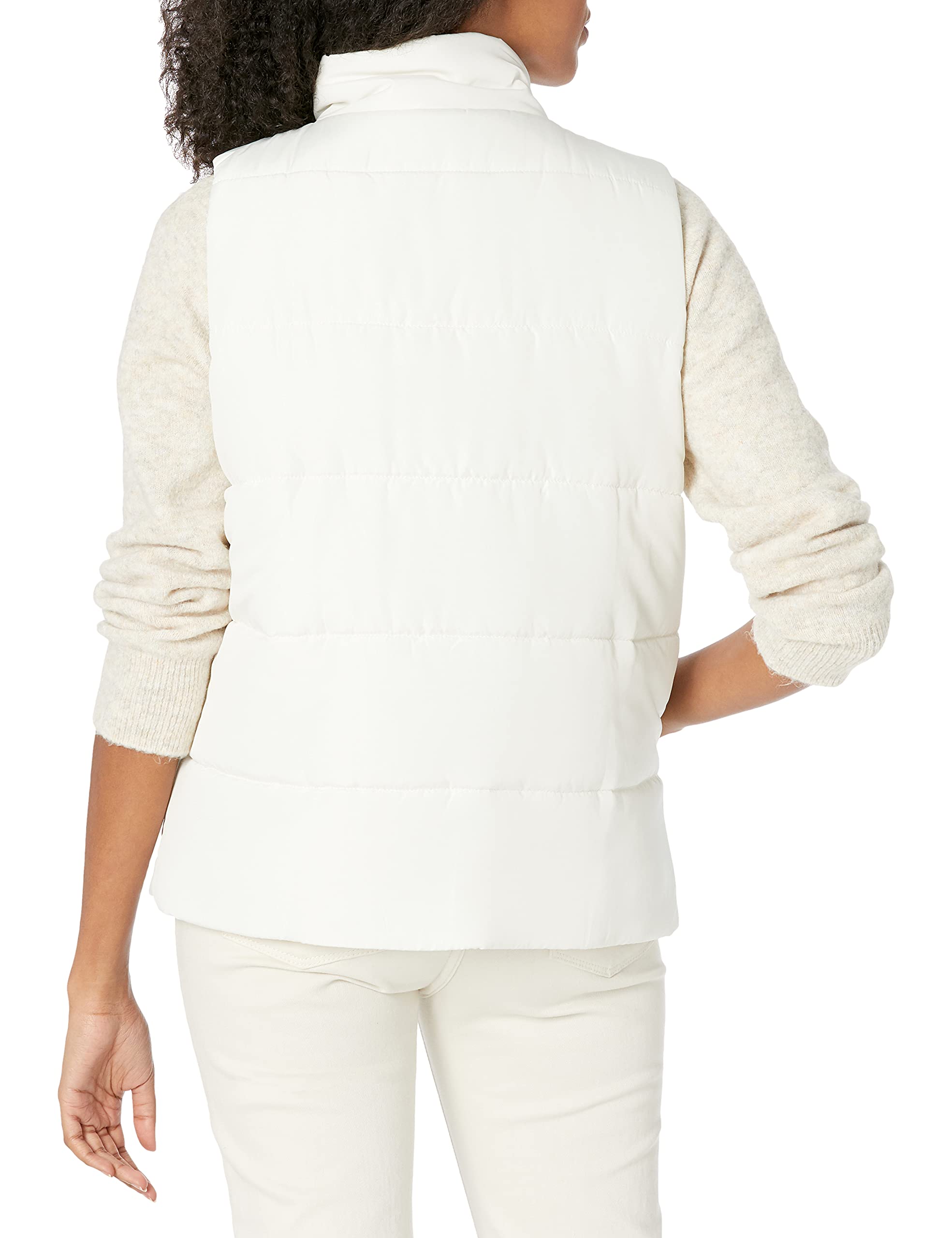 Mud Pie Women's Jay Puffer Vest - Lightweight Quilted Winter Vest for Outdoor Activities, Hiking & Casual Wear | Warm Fleece Lined Jacket for Cold Weather