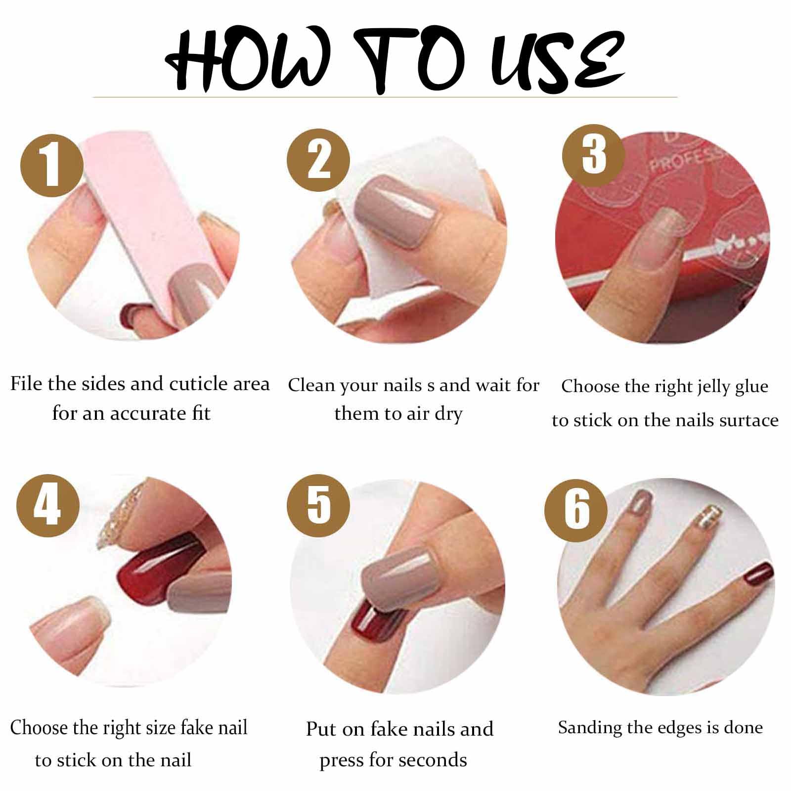 24PCS Square Fake French Nails - Long Acrylic False Nails Full Cover for Women & Girls (Blue Shiny) | Perfect for Parties, Weddings & Special Occasions