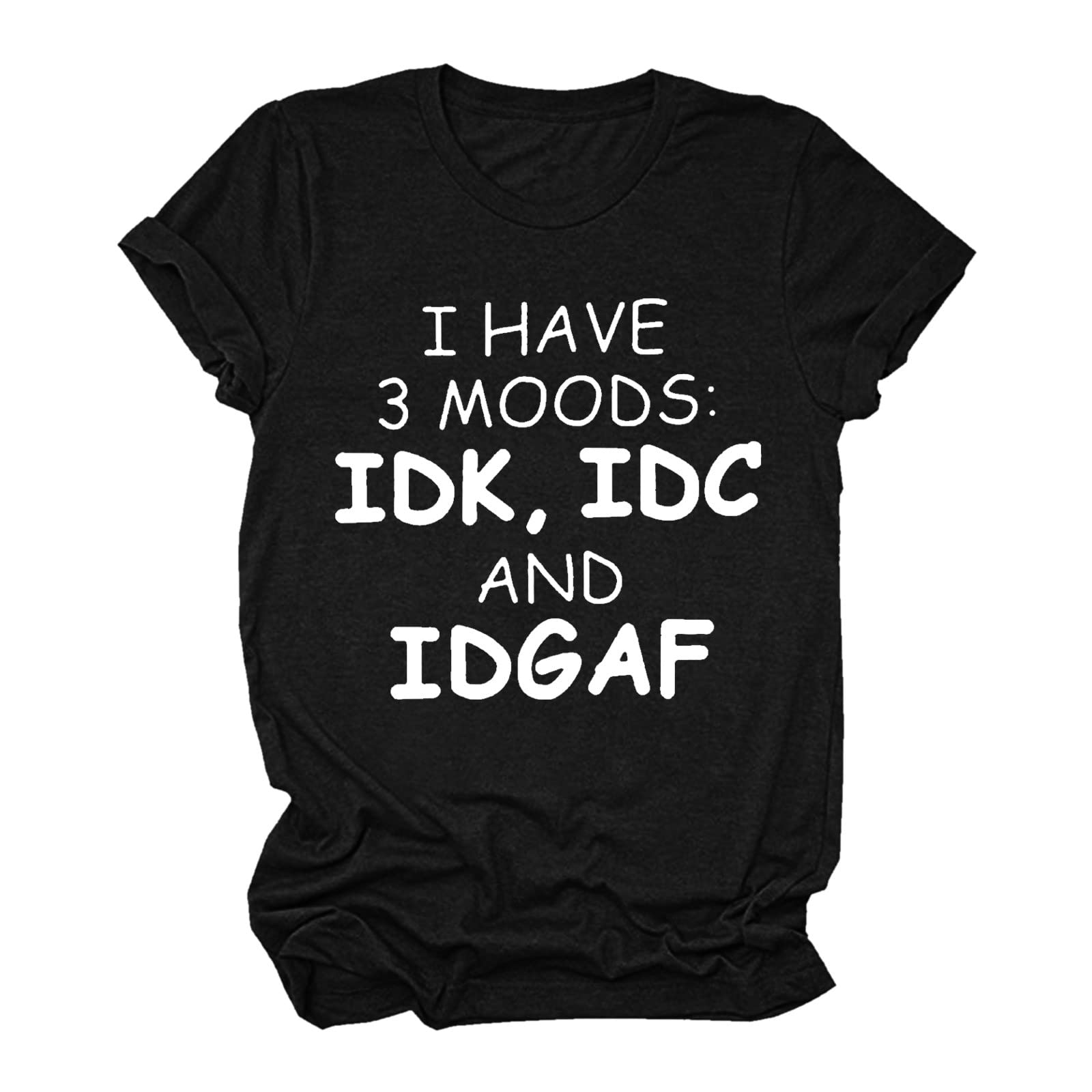 Women's Casual Letter Print Short Sleeve T-Shirt - Loose Fit O-Neck Top for Everyday Wear | Perfect for Work, Weekend & Street Style