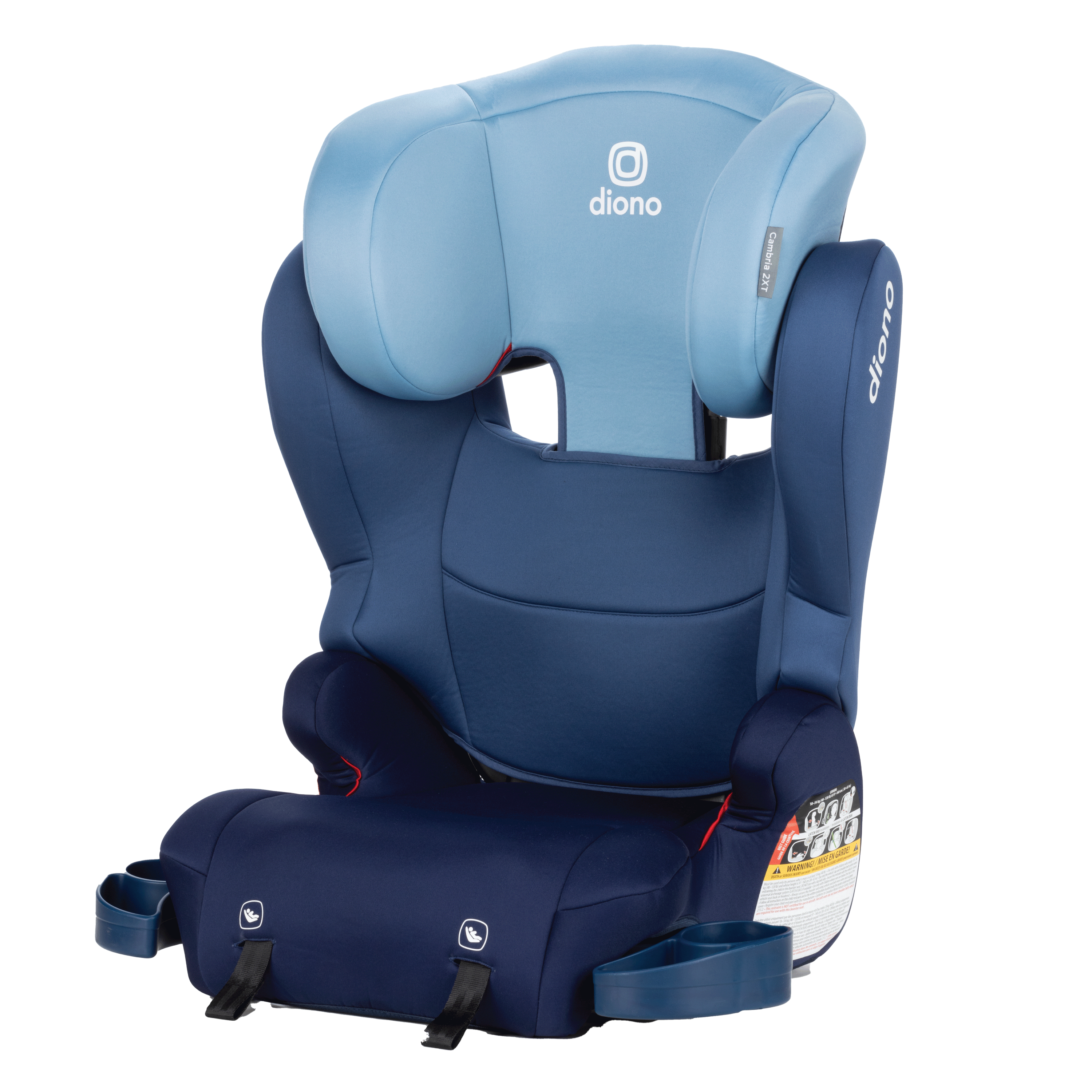 Diono XL 2-in-1 Booster Car Seat for Kids - Convertible High Back & Backless Booster - Safe & Comfortable for Travel - Perfect for School, Road Trips & Everyday Use