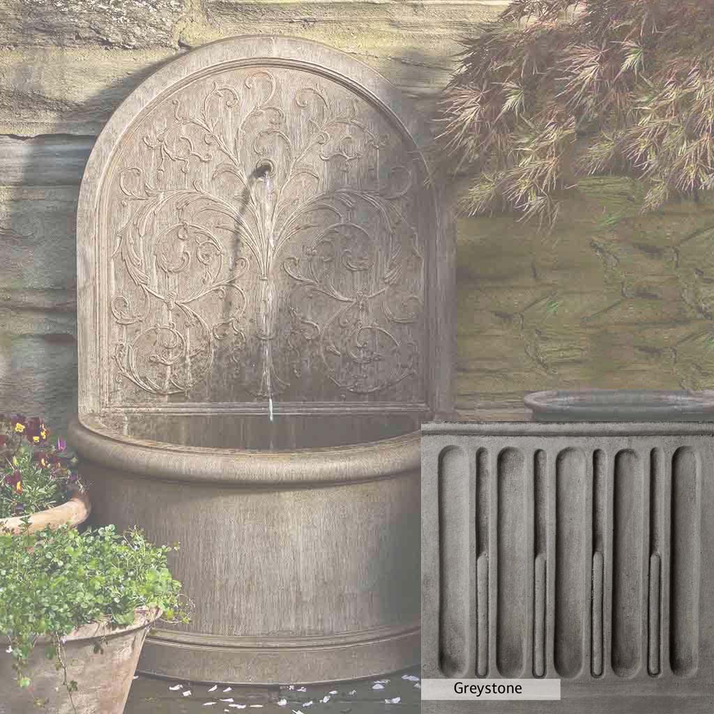 Campania International Corsini Outdoor Wall Fountain - Elegant Garden Water Feature for Patio, Yard & Landscape Decor