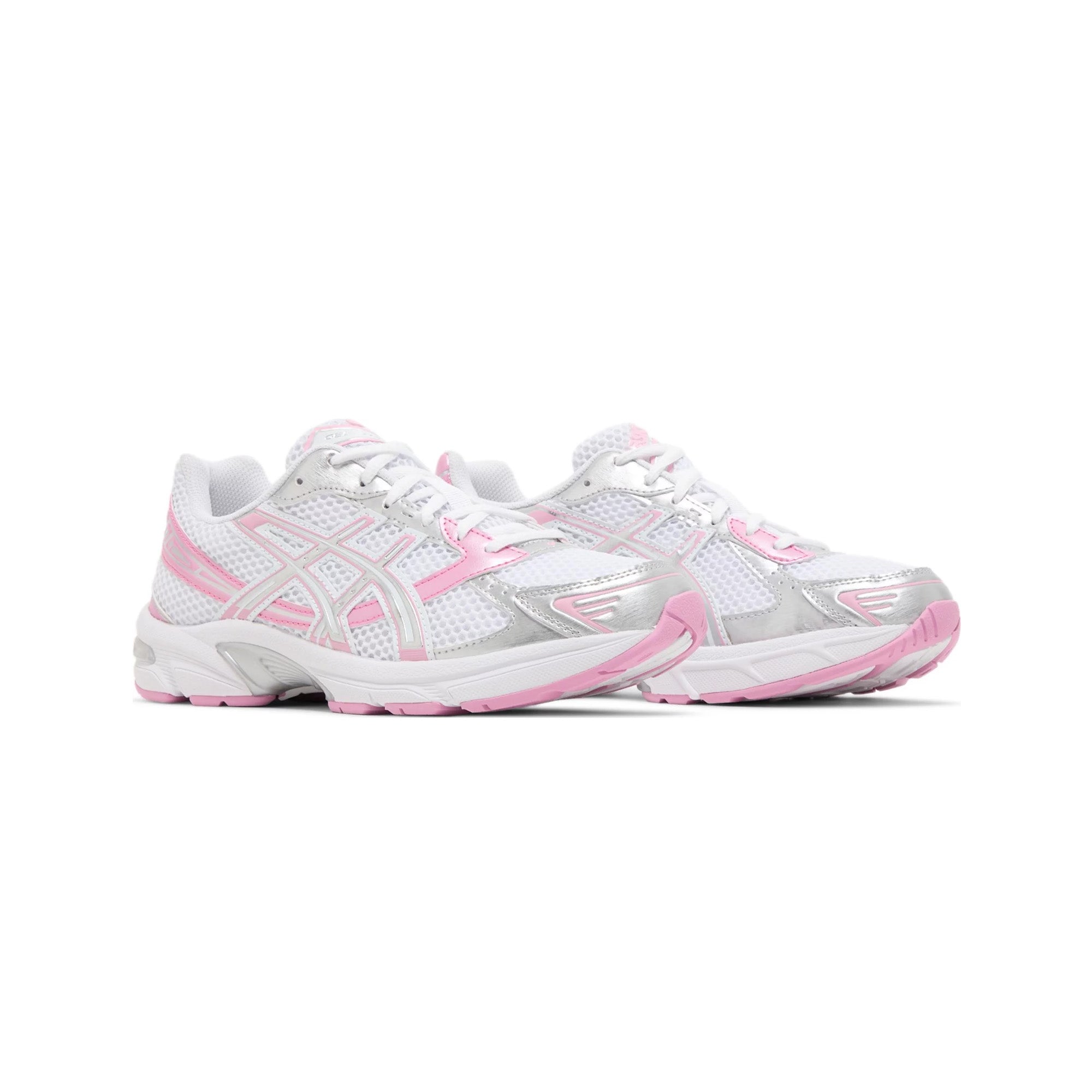 ASICS Gel 1130 Women's Running Shoes - White Pure Silver Pink (2024) | Lightweight Cushioned Sneakers for Jogging, Gym Workouts & Everyday Comfort