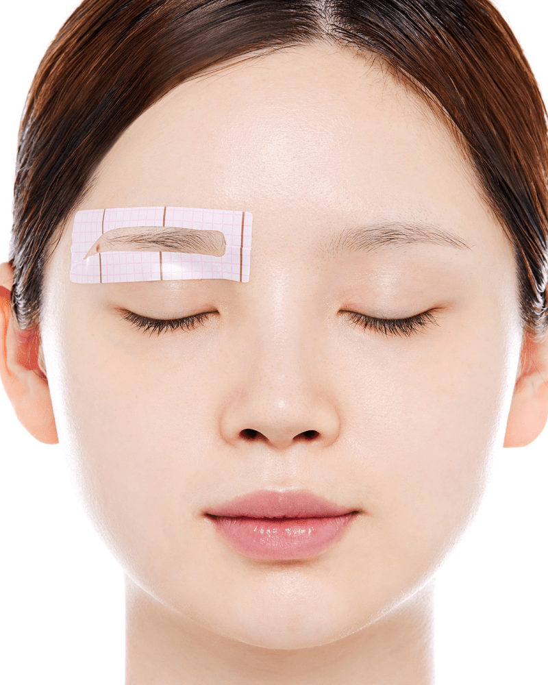 Etude My Beauty Tool Personal Brow Band #01 Straight Brow - Perfect Eyebrow Shaping Tool for DIY Beauty at Home & Salon Use