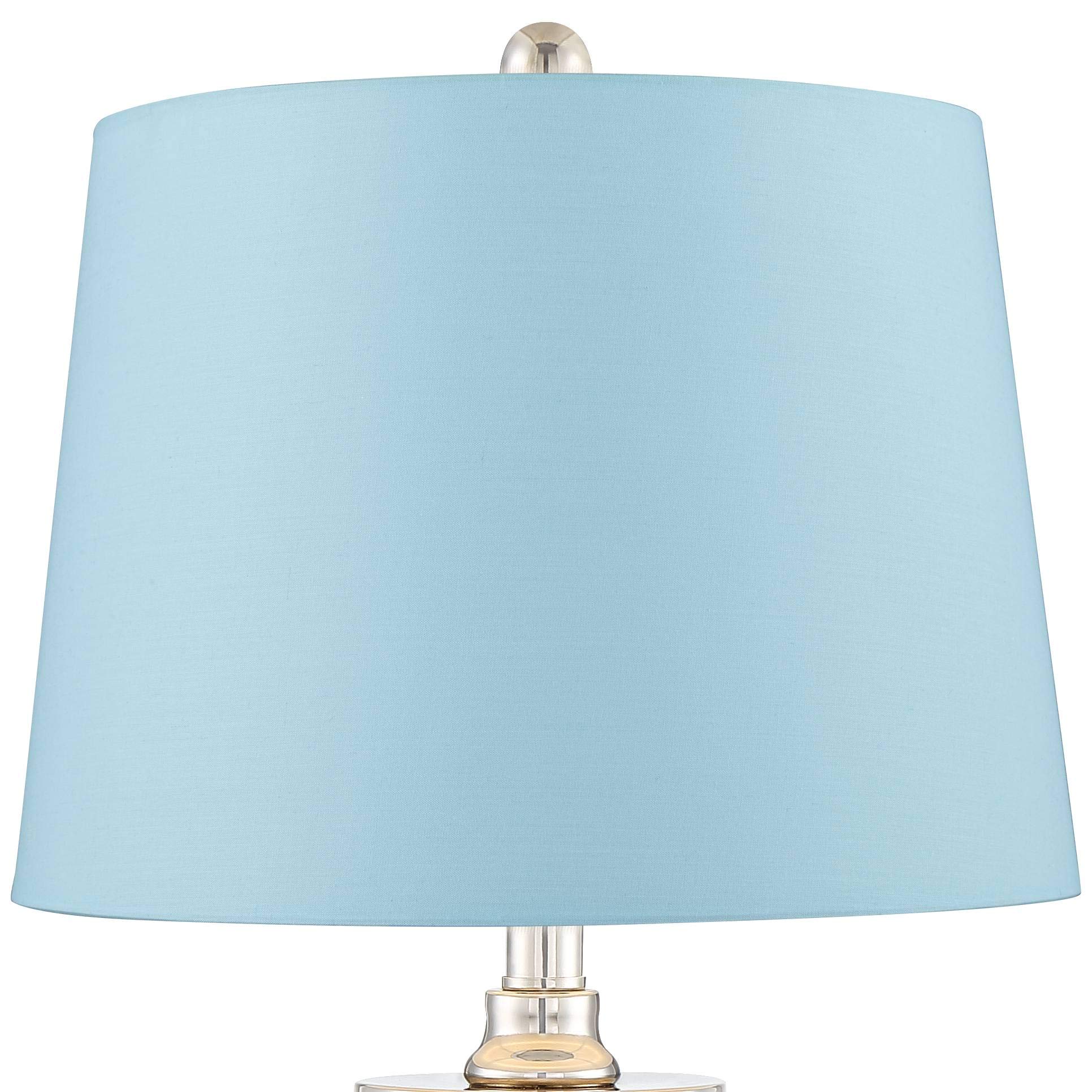Regency Hill Luca Modern Table Lamps - Set of 2, 25.5