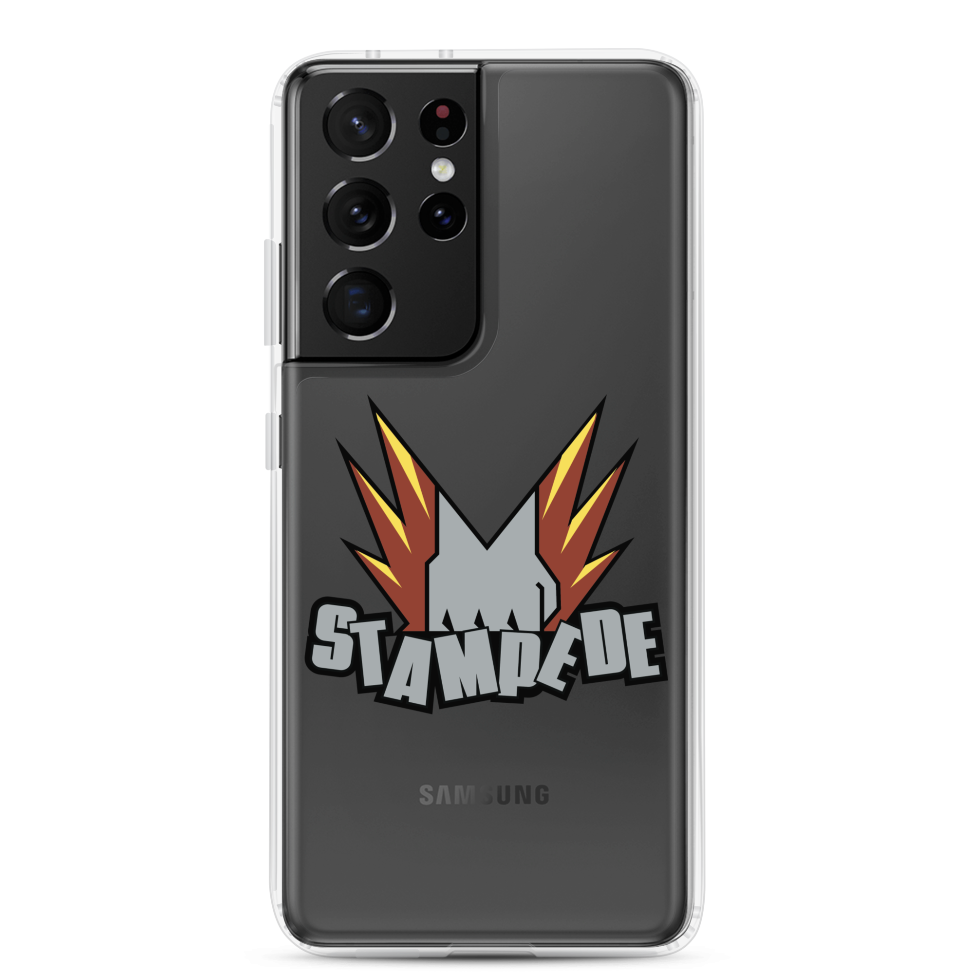 Zoo Jitsu Fighters Stampede Clear Protective Case for Samsung Galaxy - Durable Slim Cover for Everyday Use & Gaming Enthusiasts