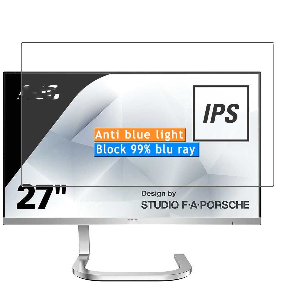 2-Pack Anti Blue Light Screen Protector for AOC Style-line PDS271 27