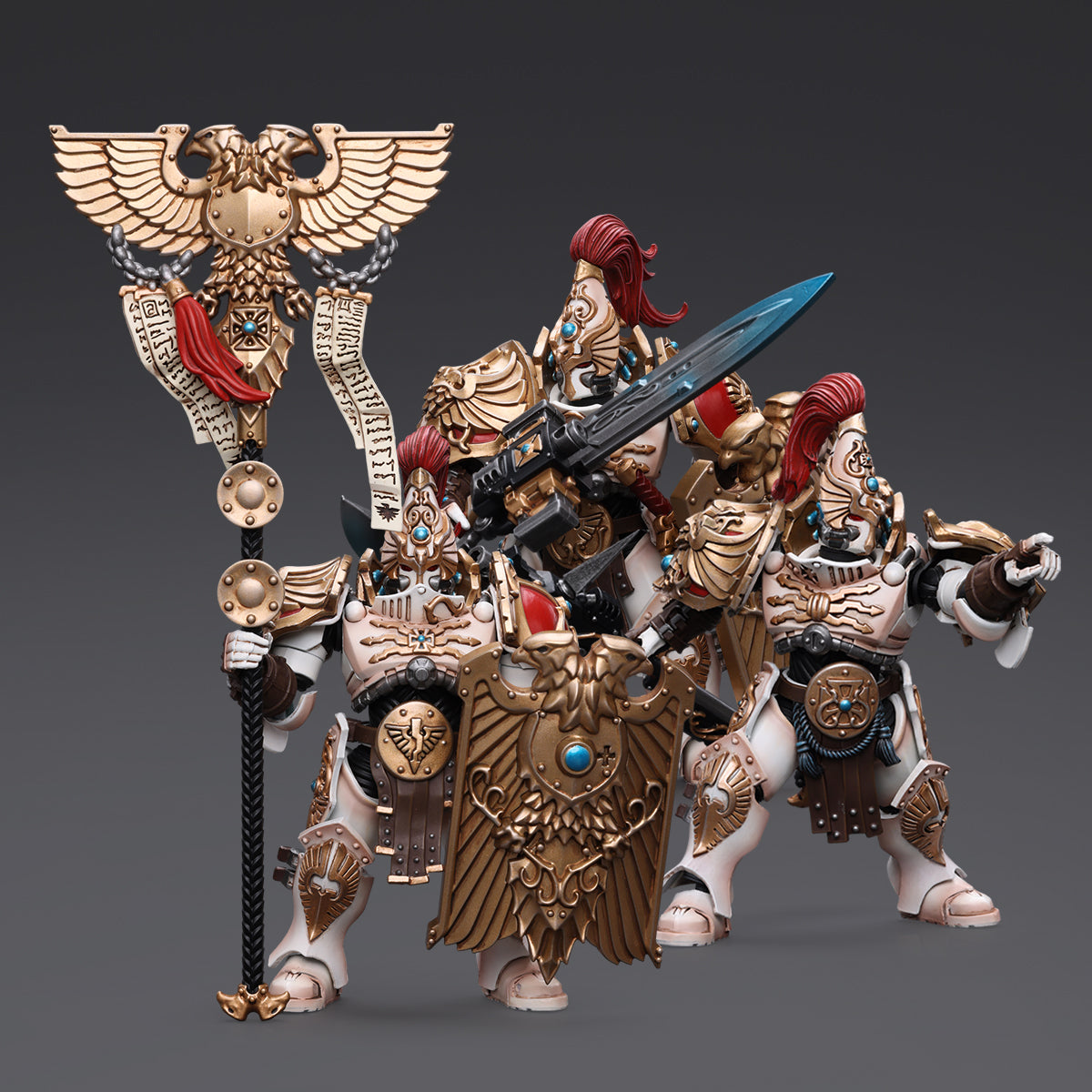 JOYTOY 1/18 Scale Warhammer 40K Adeptus Custodes Solar Watch Action Figure - Collectible Miniature for Tabletop Gaming & Display