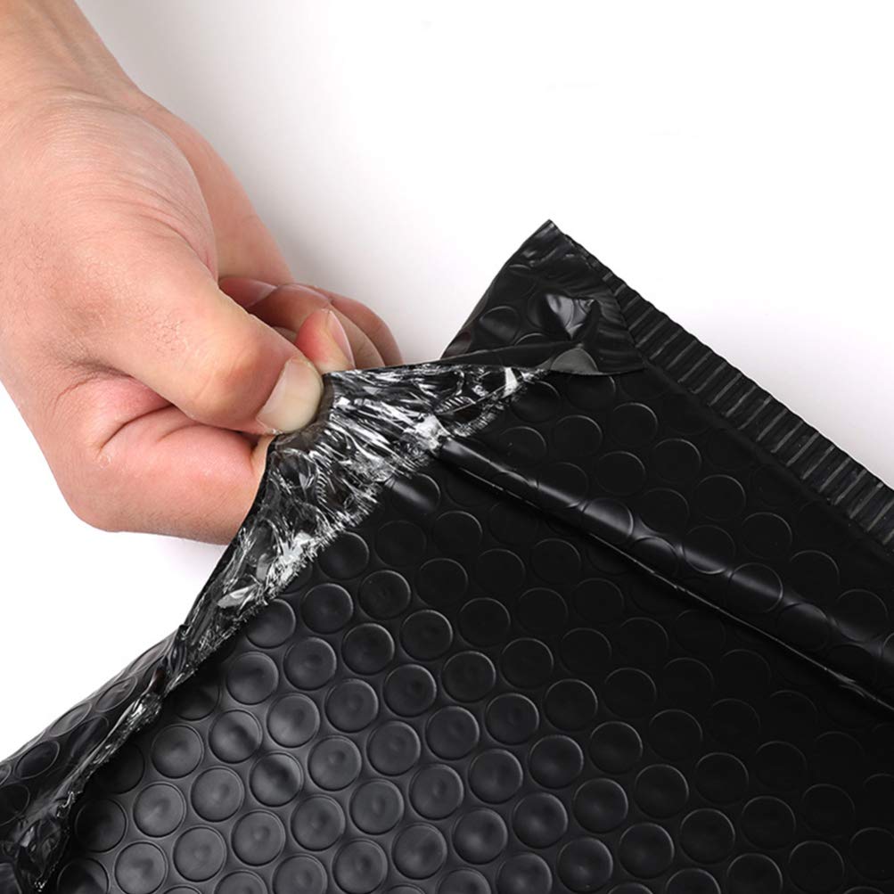 25Pcs Black Bubble Mailers 32x45cm - Shockproof Bubble Envelopes for Shipping, Storage & Packaging | Perfect for Ecommerce, Home & Office Use | Durable Bubble Bags for Safe Delivery