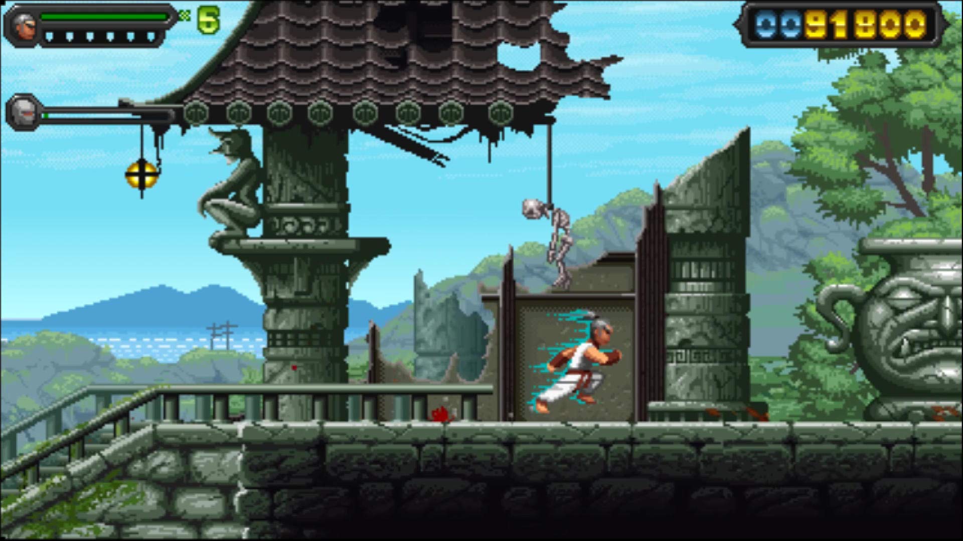 Okinawa Rush PS4 Game - Action-Packed Side-Scrolling Beat 'Em Up | Play at Home or Gaming Parties