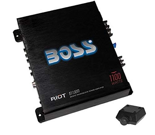 Boss CXX12 12-Inch 2000W Car Subwoofer with R1100M Monoblock Amplifier & AKS8 Installation Kit - Powerful Bass for Car Audio Systems | Perfect for Trucks, SUVs & Custom Car Stereo Upgrades