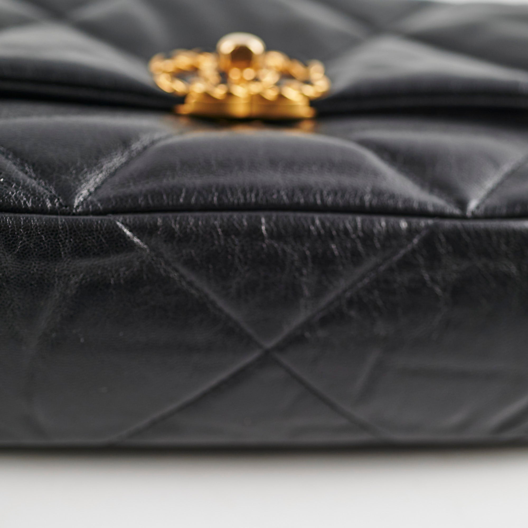 Chanel Small 19 Black Leather Shoulder Bag 29 Series - Luxury Designer Handbag for Women, Perfect for Work, Evening & Special Occasions