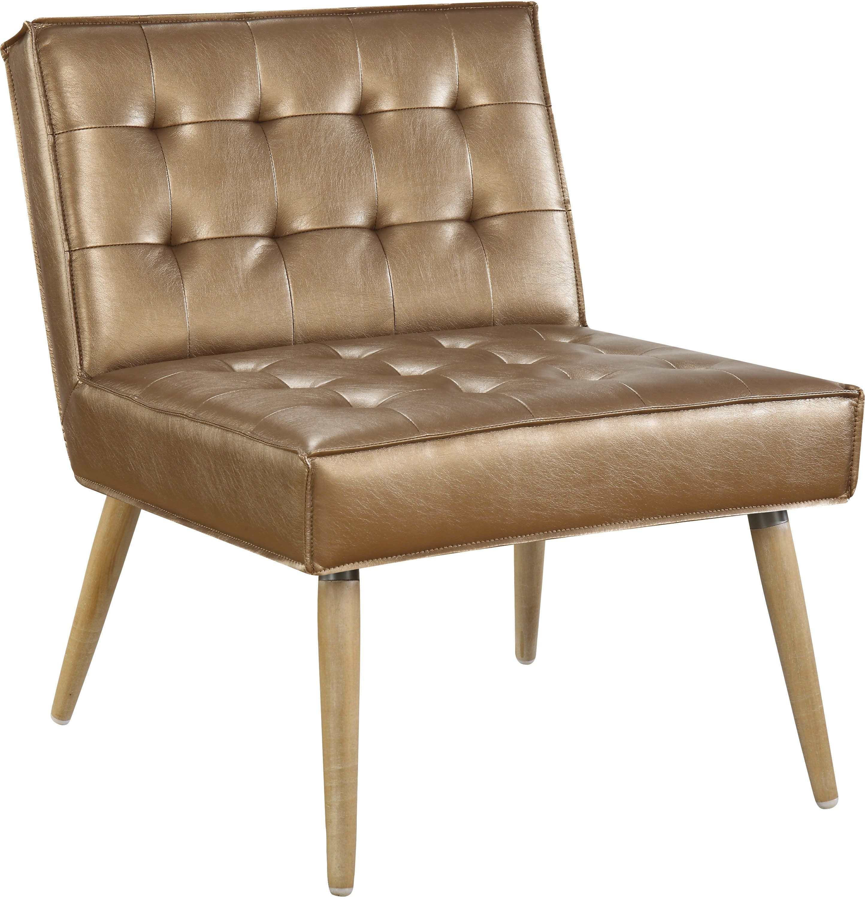 Luxury Avenue Six Amity Tufted Accent Chair [AMT51T] - Elegant Living Room Furniture for Home Decor & Cozy Reading Nook