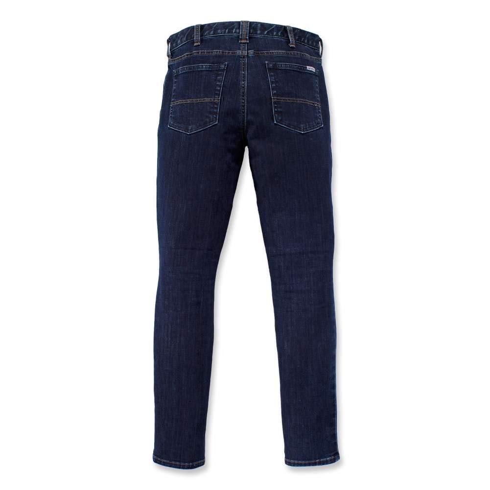 Carhartt Women's Rugged Flex Slim Fit Jeans - Durable Work Pants for Construction, Farming & Outdoor Activities | Stretch Denim Comfort for All-Day Wear