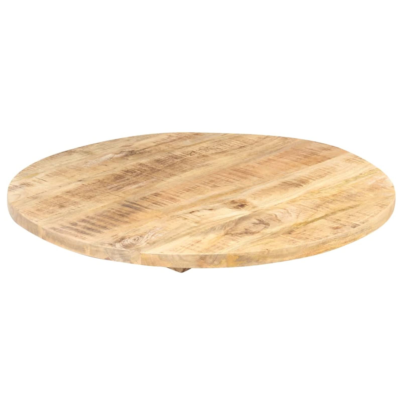 Premium Round Mango Wood Tabletop - 31.5