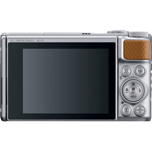 Canon PowerShot SX740 HS 20.3MP Digital Camera with 40x Optical Zoom, 4K Video, Wi-Fi & NFC (Silver) - Perfect for Travel Photography, Vlogging, and Family Events