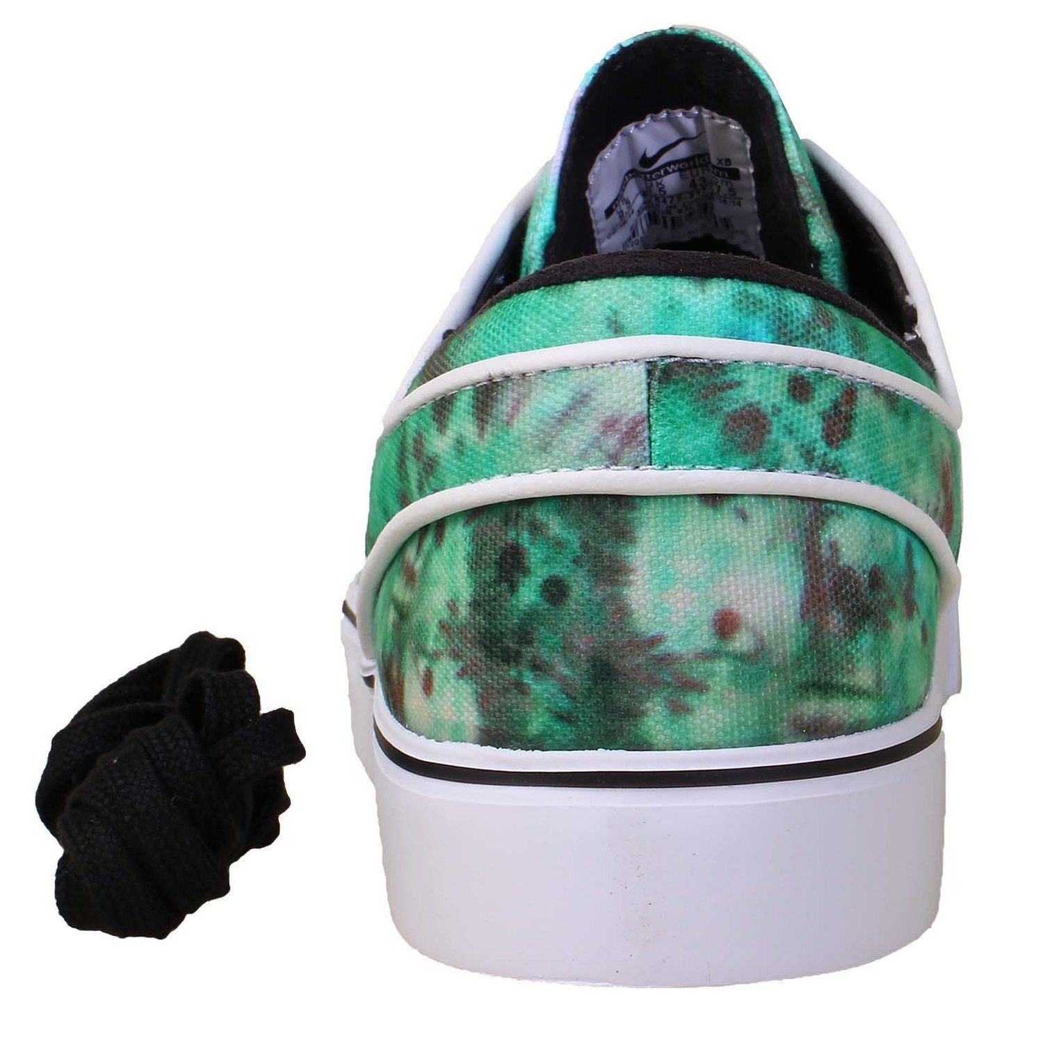 Nike Men's Zoom Stefan Janoski PR QS Skateboarding Shoes - Turbo Green/White-Bright Citron | Lightweight & Durable for Street Skating & Casual Wear