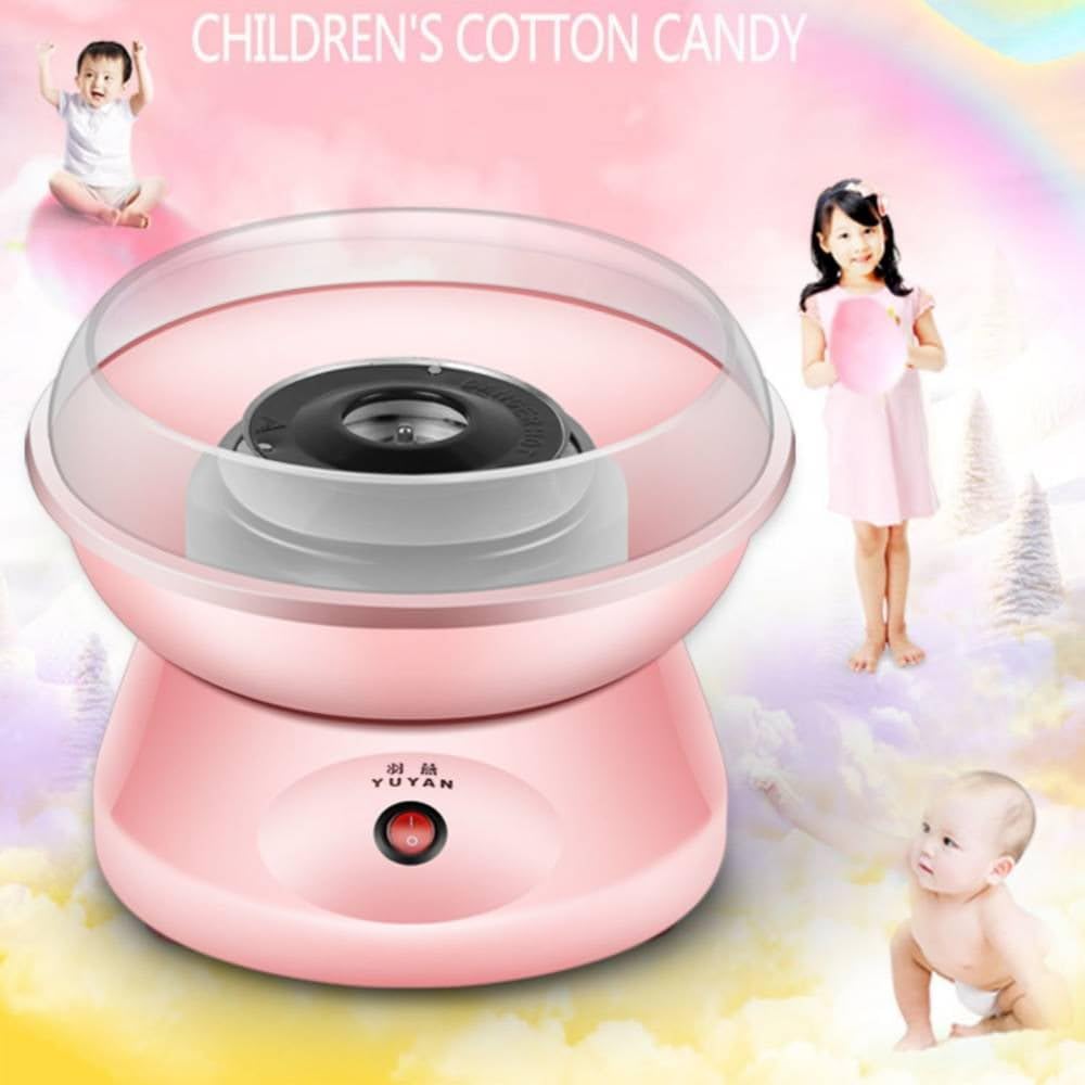 Cotton Candy Machine for Kids - Mini Candy Floss Maker for Birthday Parties, Family Gatherings & Christmas Gifts | DIY Homemade Cotton Candy at Home | Perfect for Events, Carnivals & Sweet Treats
