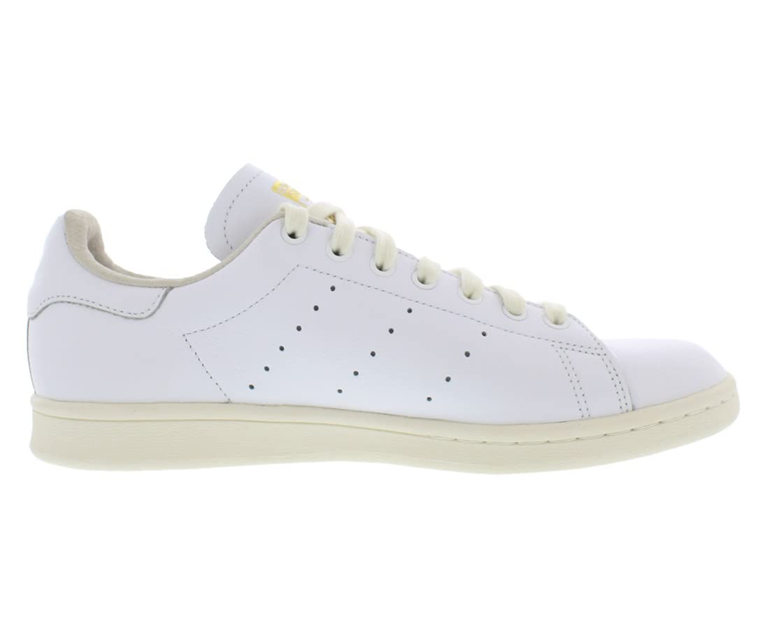 adidas Men's Stan Smith Sneakers - White Casual Shoes Size 7 D (M) - Classic Comfort for Everyday Wear, Gym & Street Style
