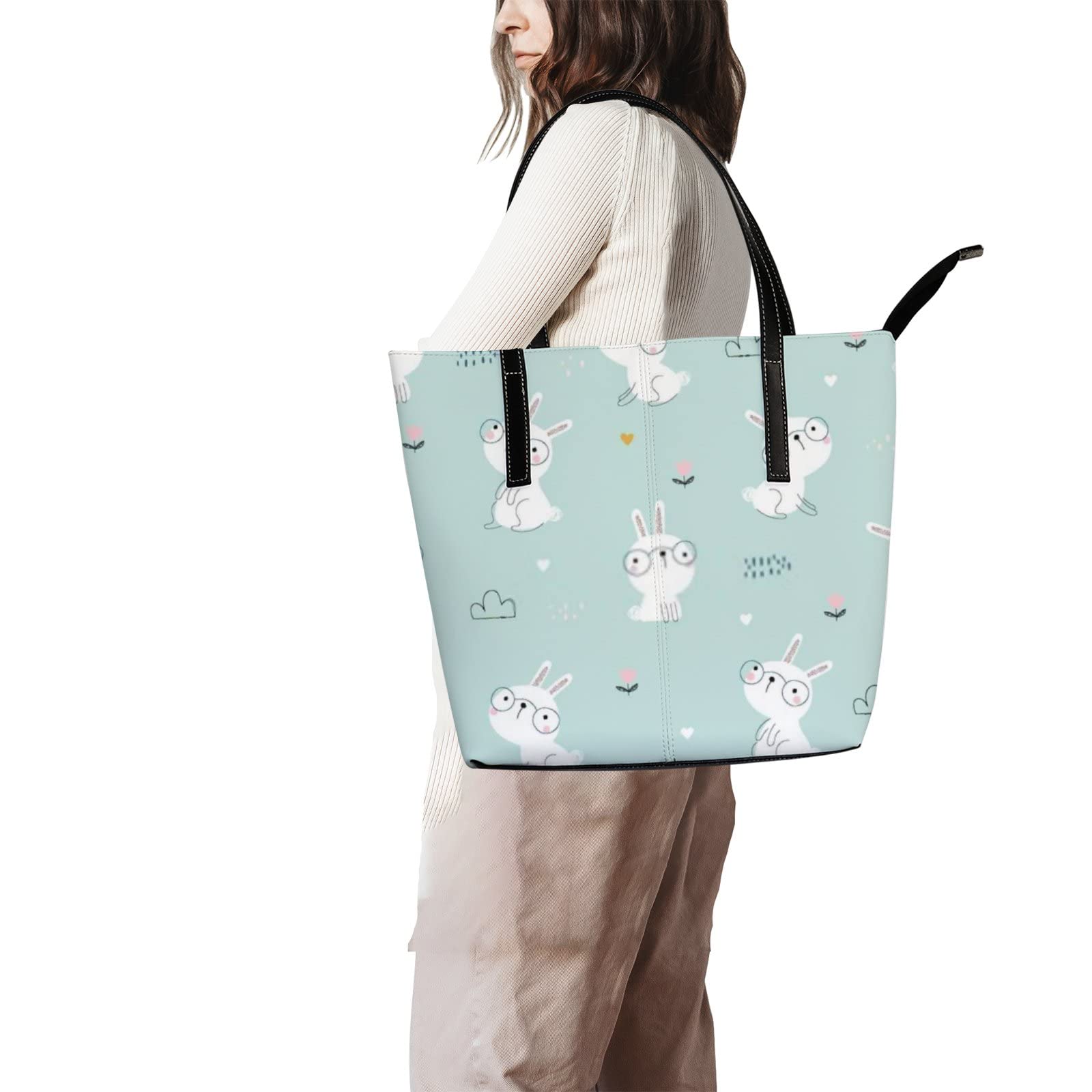 Premium Genuine Leather Tote Bag for Women - Stylish Crossbody Handbag with Adjustable Strap - Perfect for Work, Travel & Everyday Use