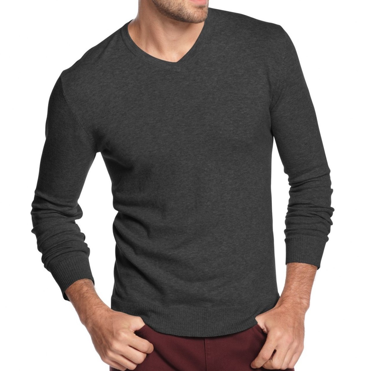 Alfani Men's Knit Pullover Sweater - Soft Casual Winter Warm Crewneck Jumper for Office & Outdoor Activities
