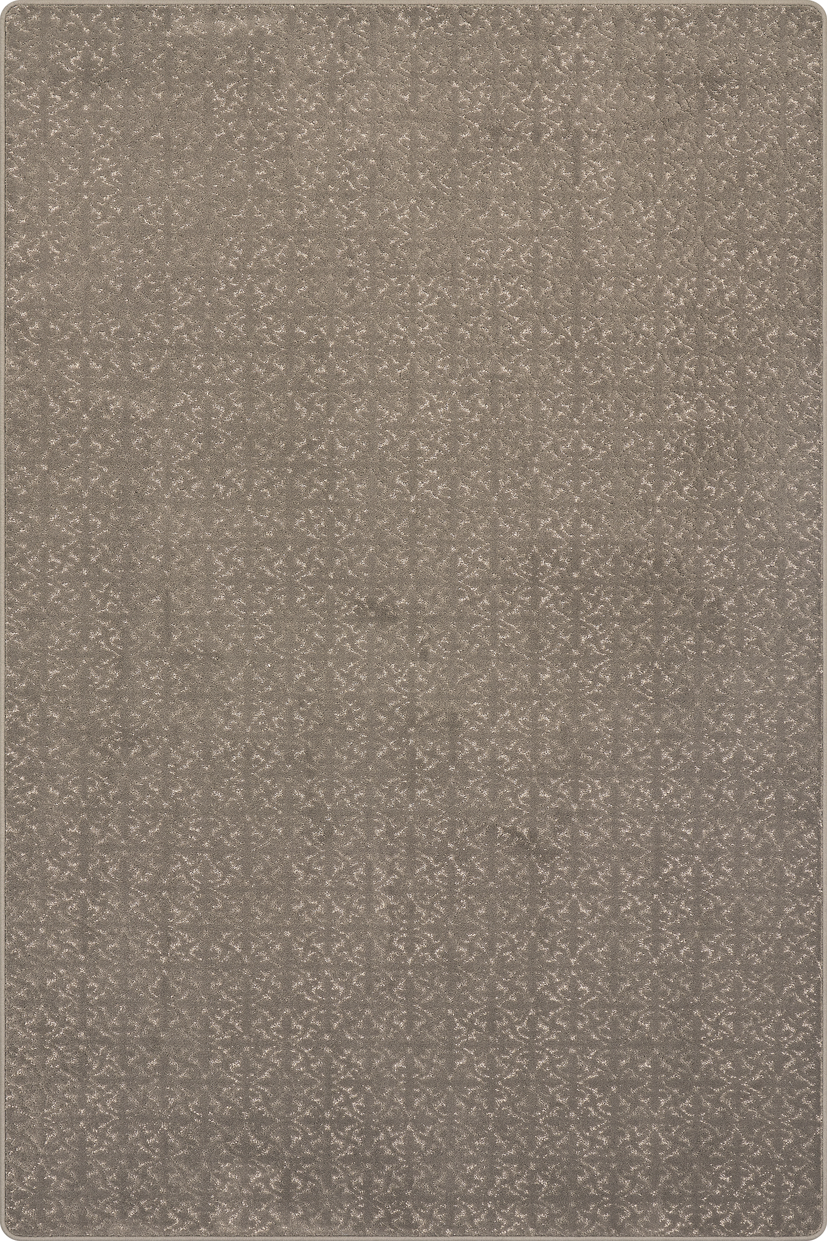 Ani Distressed Brocade Custom Rug - Handmade Grey Vintage Bohemian Area Rug for Living Room, Bedroom & Home Decor