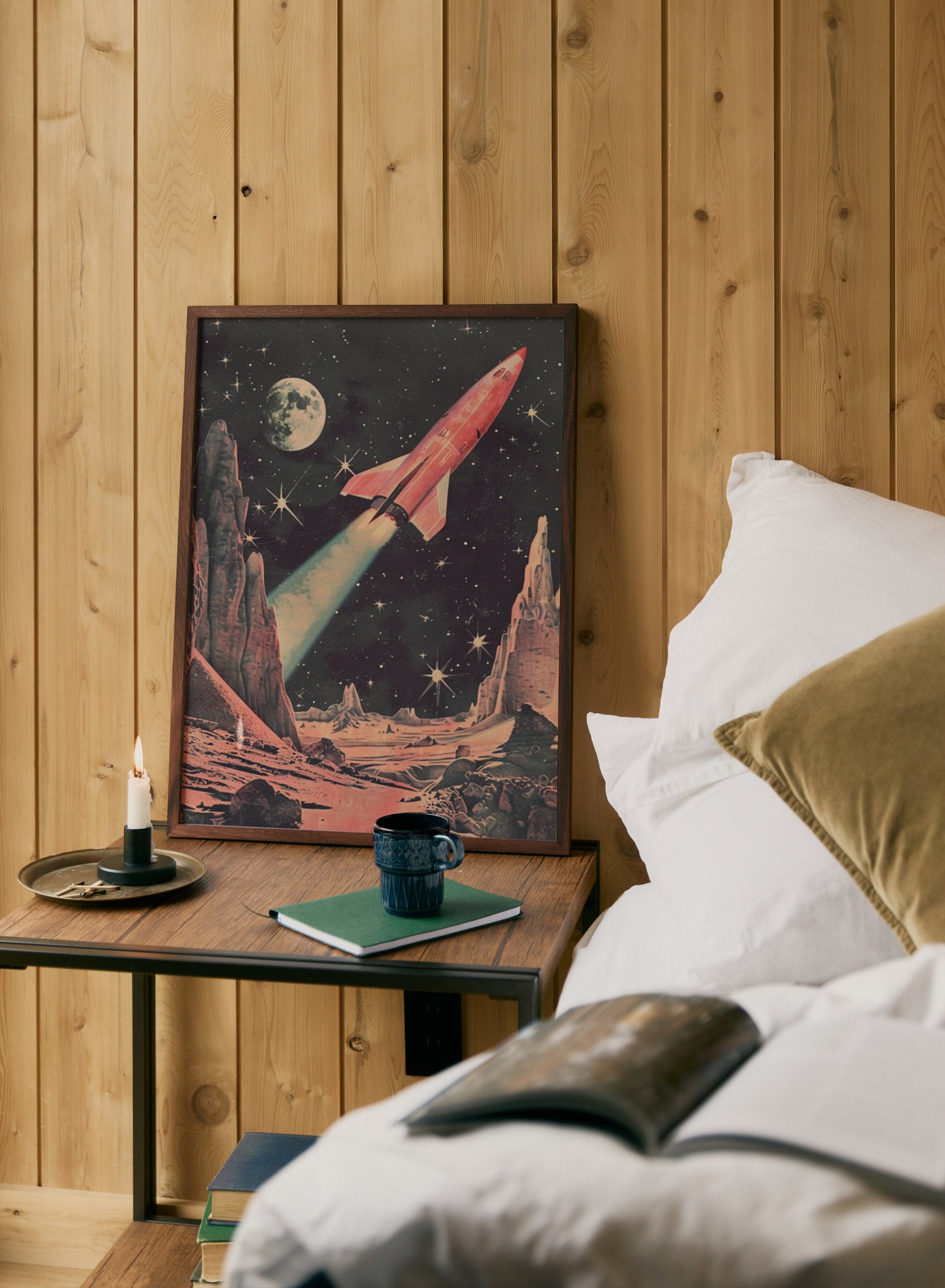 Intergalactic Adventures Space Themed Poster - Wall Art Decor for Kids Room, Classroom & Sci-Fi Enthusiasts - Perfect for Space Themed Parties & Educational Decor