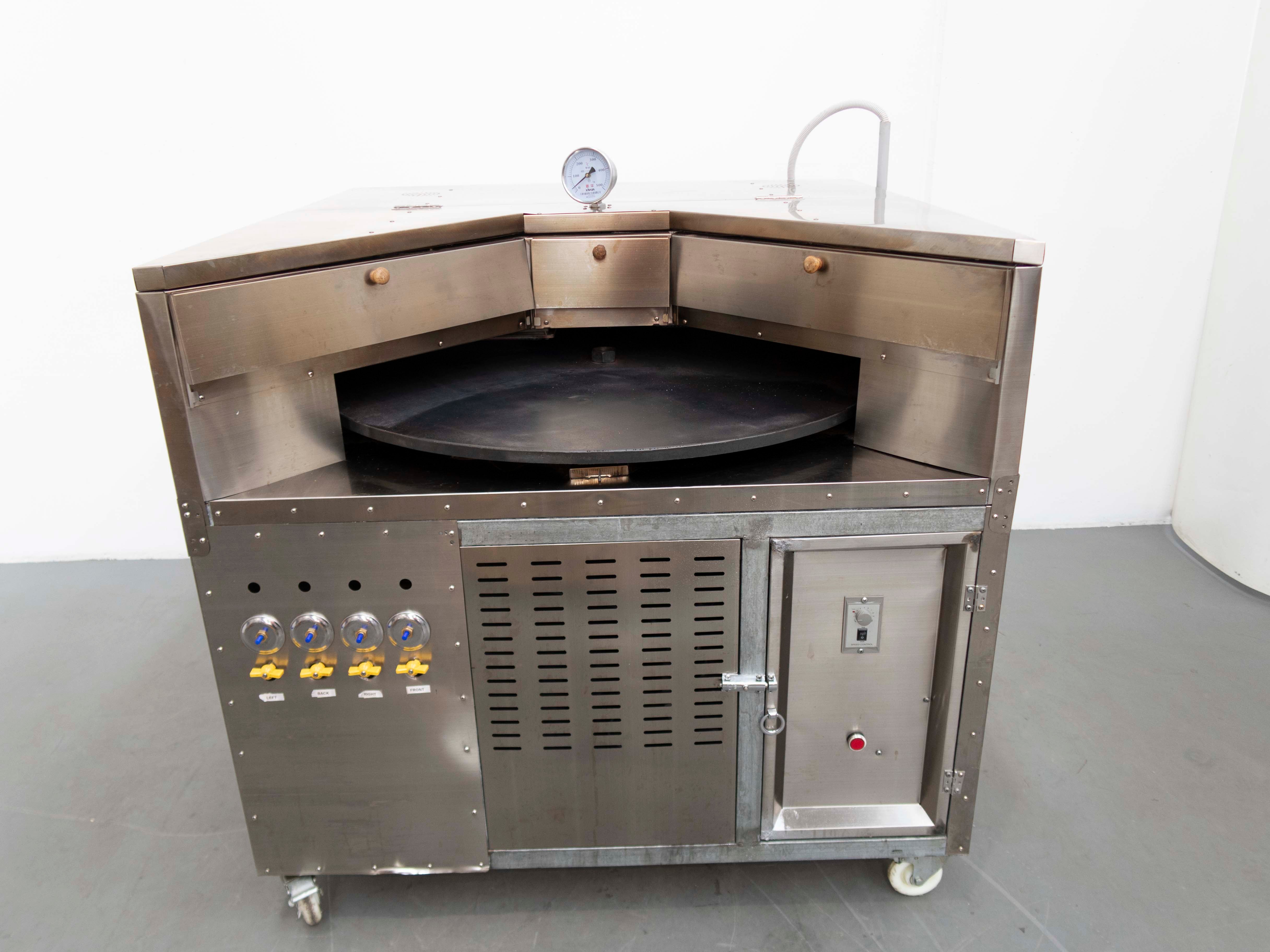 Amroha 1MT/1MT Natural Gas Tandoor Oven for Restaurant & Catering - High Capacity Commercial Clay Oven for Authentic Indian Cooking, Naan Bread & Tandoori Dishes