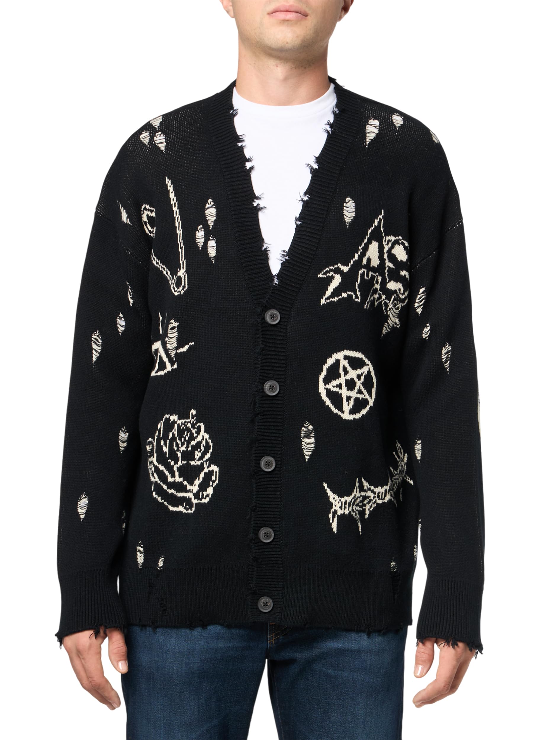 Men's Koto Cardigan - Lightweight Knit Sweater for Men, Casual Open Front Cardigan Jacket - Perfect for Office, Lounge & Fall Layering