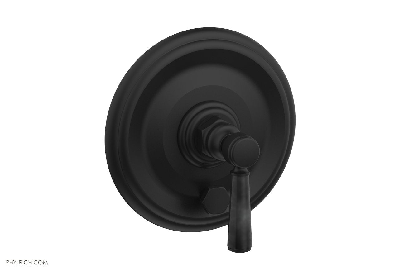 HEX TRADITIONAL Pressure Balance Shower Plate with Diverter and Handle Trim Set - 4 164 - Perfect for Bathroom Renovation and Modern Home Upgrade