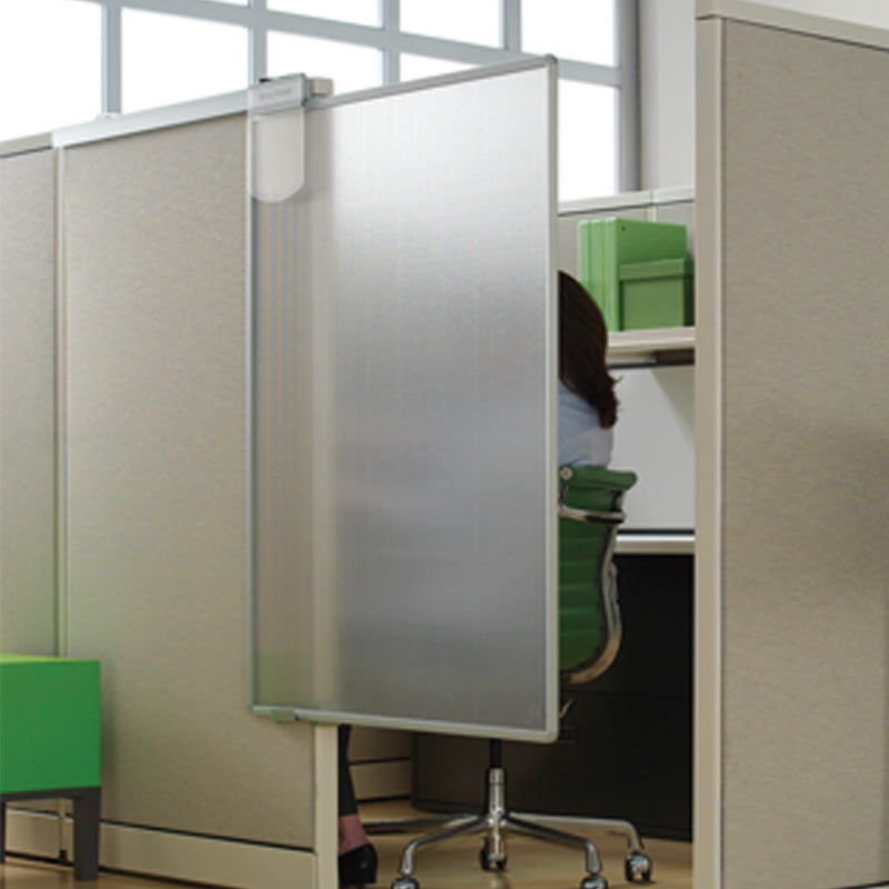 Adjustable Partial Length Workstation Privacy Screen - Office Desk Divider for Enhanced Focus & Productivity | Perfect for Cubicles, Open Offices & Home Workspaces