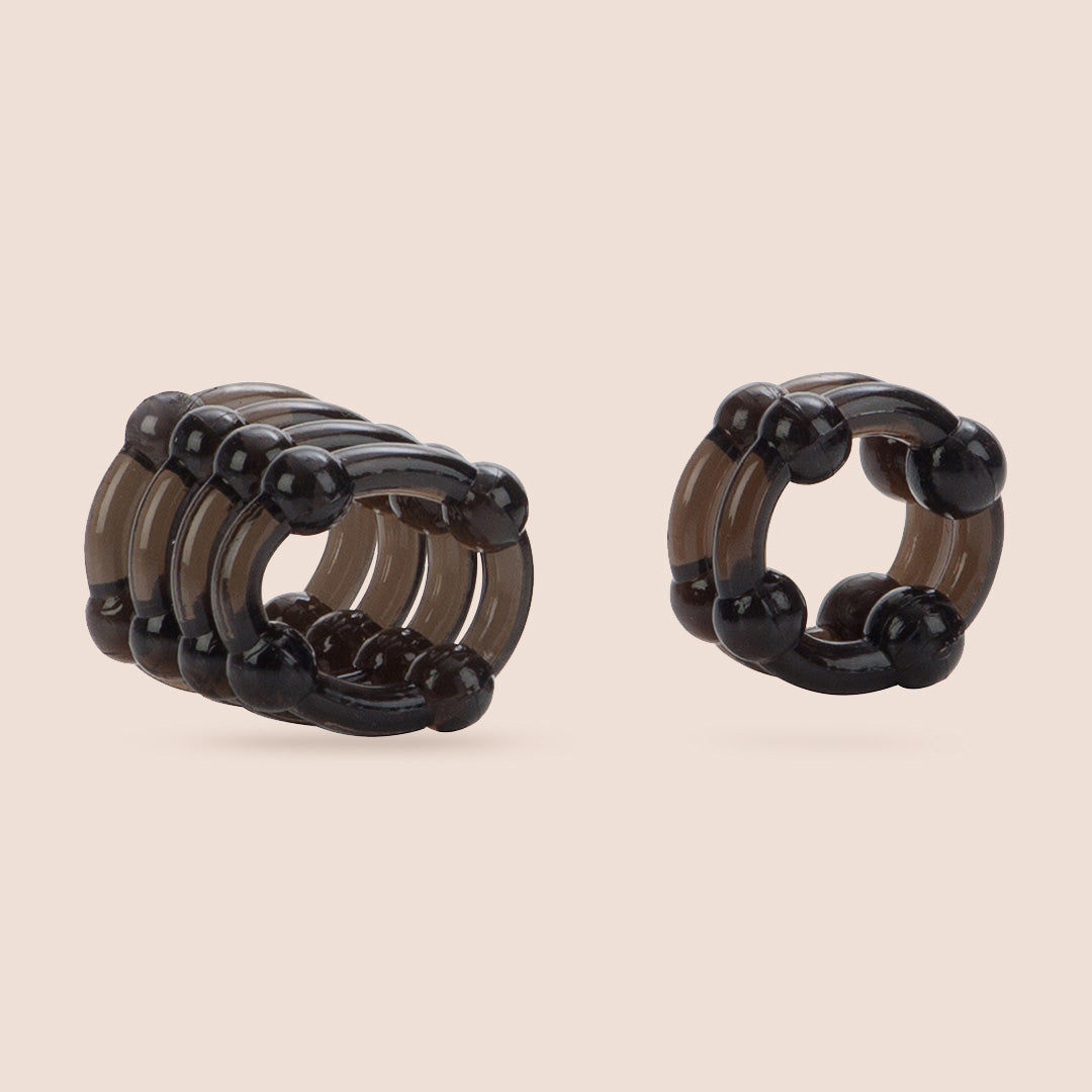 COLT® Silicone Penis Enhancer Rings for Men - Stretchy & Comfortable Cock Rings for Enhanced Pleasure & Performance - Perfect for Couples & Solo Play