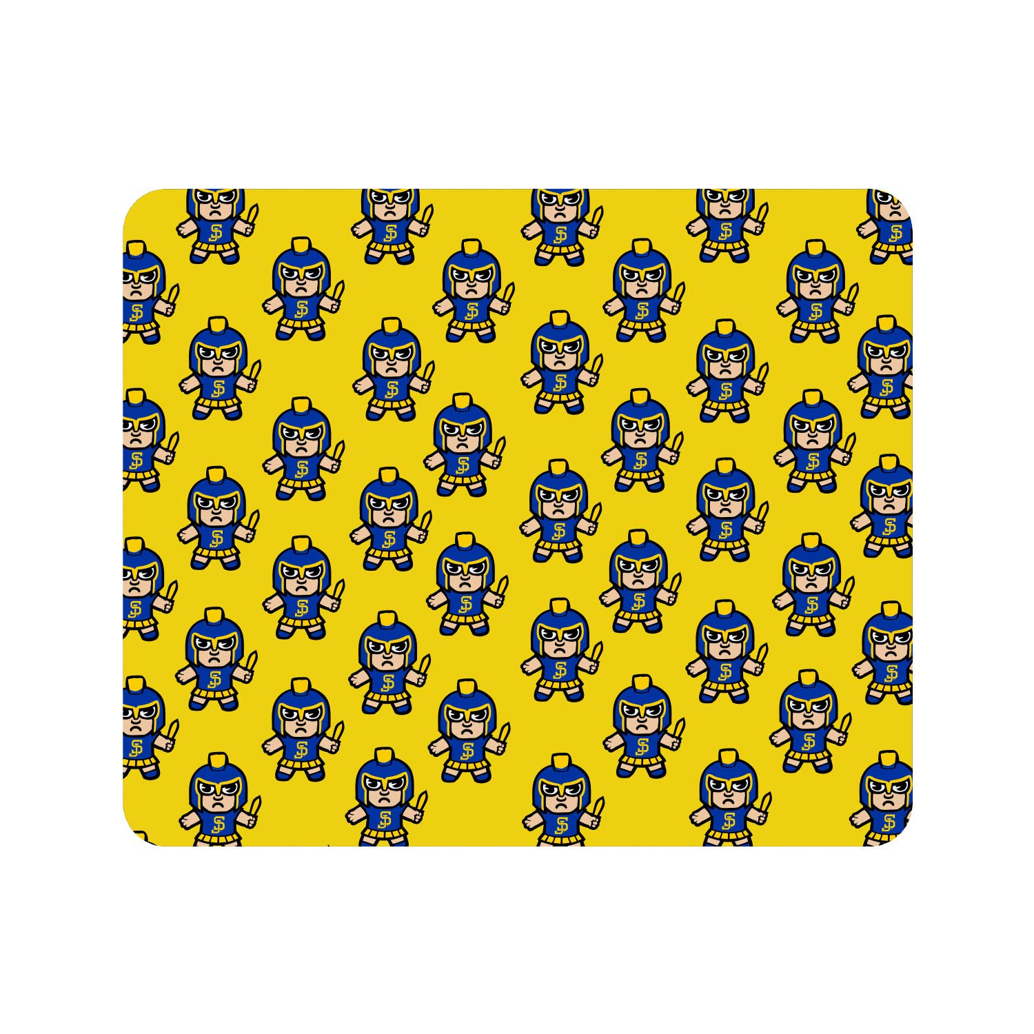 OTM Essentials San Jose State University Standard Fabric Mouse Pad - Desk Accessories & Gaming Mouse Mat with Tokyodachi Mascot for Office, Home & School Use