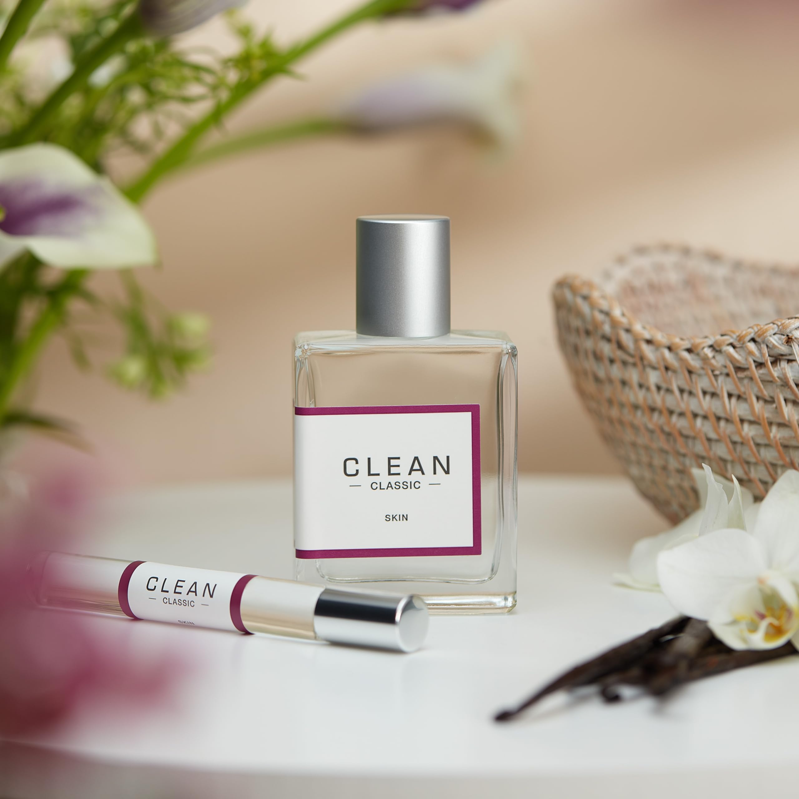Clean Classic Eau de Parfum - Long Lasting Vegan Fragrance for Women & Men | Cruelty-Free, Phthalate & Paraben Free | Everyday Wear, Office & Date Night Scent