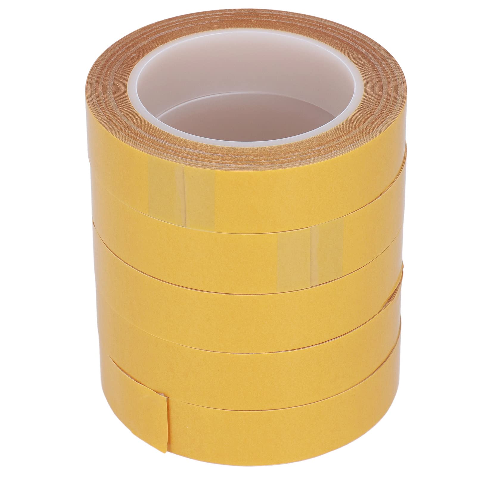 5PCS Double Sided Tape - Strong Adhesive Heavy Duty Carpet & Leather Tape - 10M Removable Masking Tape for Home, Office & Car Interior
