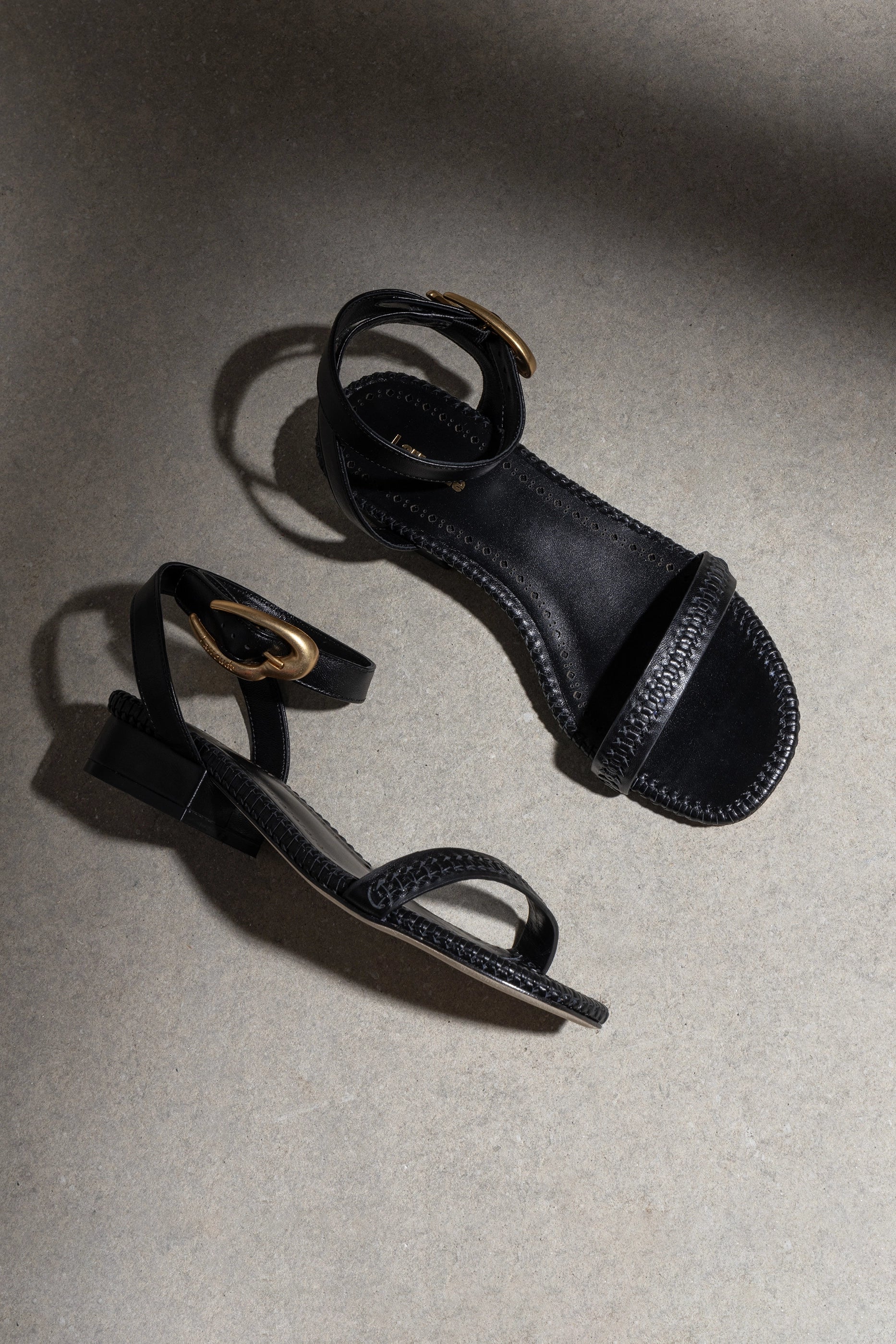 Verona Flat Sandal - Black Genuine Leather Women's Comfortable Sandals for Summer Walking, Beach & Casual Outfits