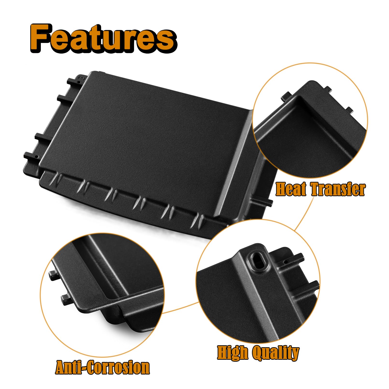 Weber Spirit Grill Replacement Parts - Cast Iron Griddle for Spirit 200/300 Series, E-210/E-310/E-330, S-315, Spirit II, Genesis Silver B/C 1000-5000 - Perfect for Outdoor BBQ, Camping & Backyard Cooking