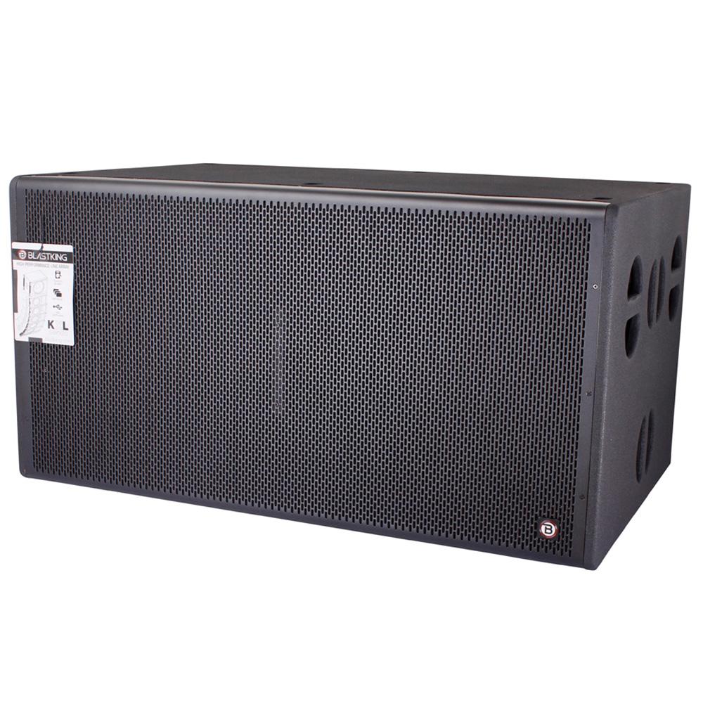 Blastking KXL218AS 2x18 Inch 3800W High Performance Powered Subwoofer - Perfect for Live Music, DJ Events & Home Theater Bass Enhancement