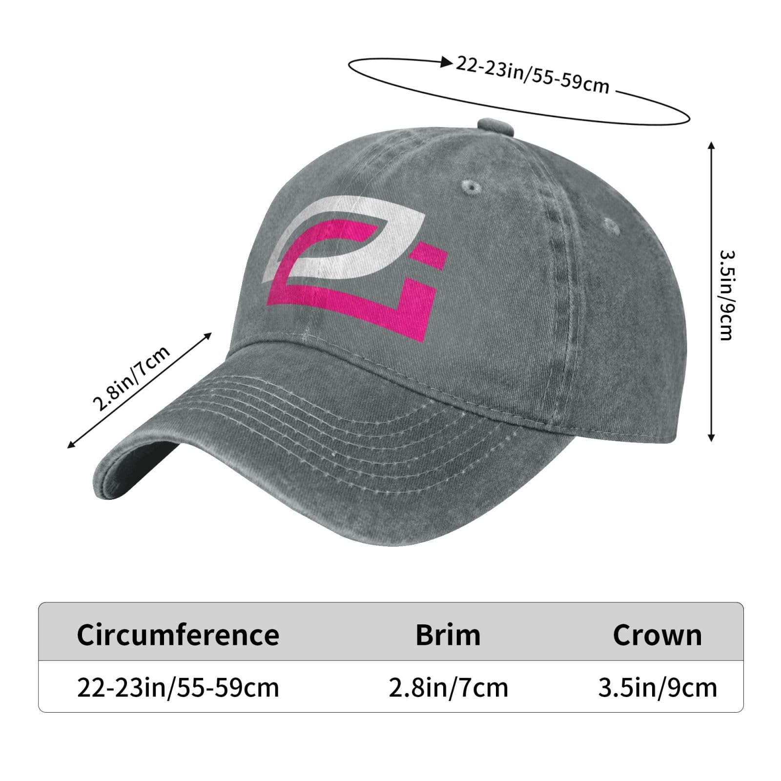 Optic Gaming Unisex Adjustable Baseball Cap - Lightweight Performance Hat for Men & Women - Perfect for Esports, Outdoor Activities & Casual Wear