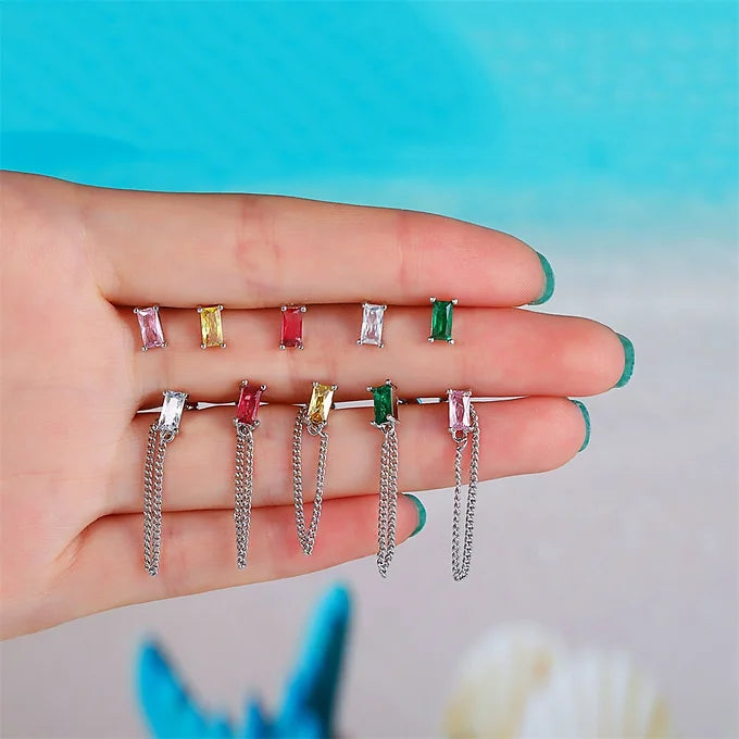 20G Cartilage Conch Studs & Helix Earrings - Surgical Steel Barbell Back Earrings for Tragus, Helix, Conch Piercings | Perfect for Everyday Wear, Parties & Special Occasions
