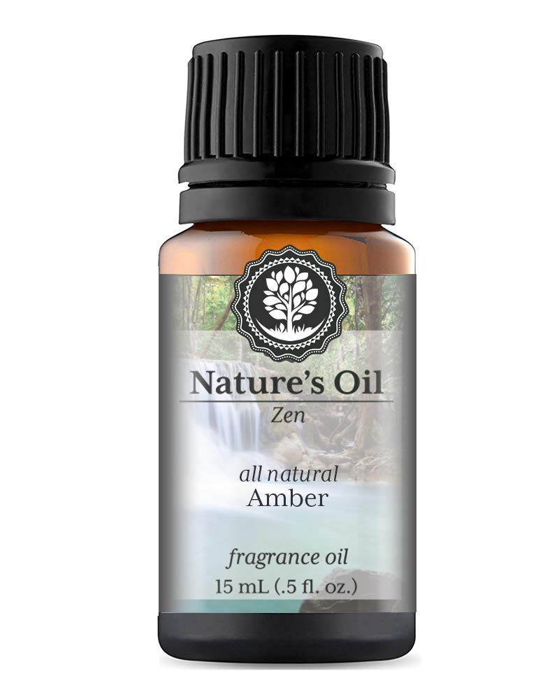 Amber Fragrance Oil (15ml) - Premium Essential Oil for Aromatherapy, Diffusers, Soap Making, Candles, Lotions, Home Scents, Linen Sprays, Bath Bombs & DIY Slime - Create Relaxing Spa Atmosphere at Home