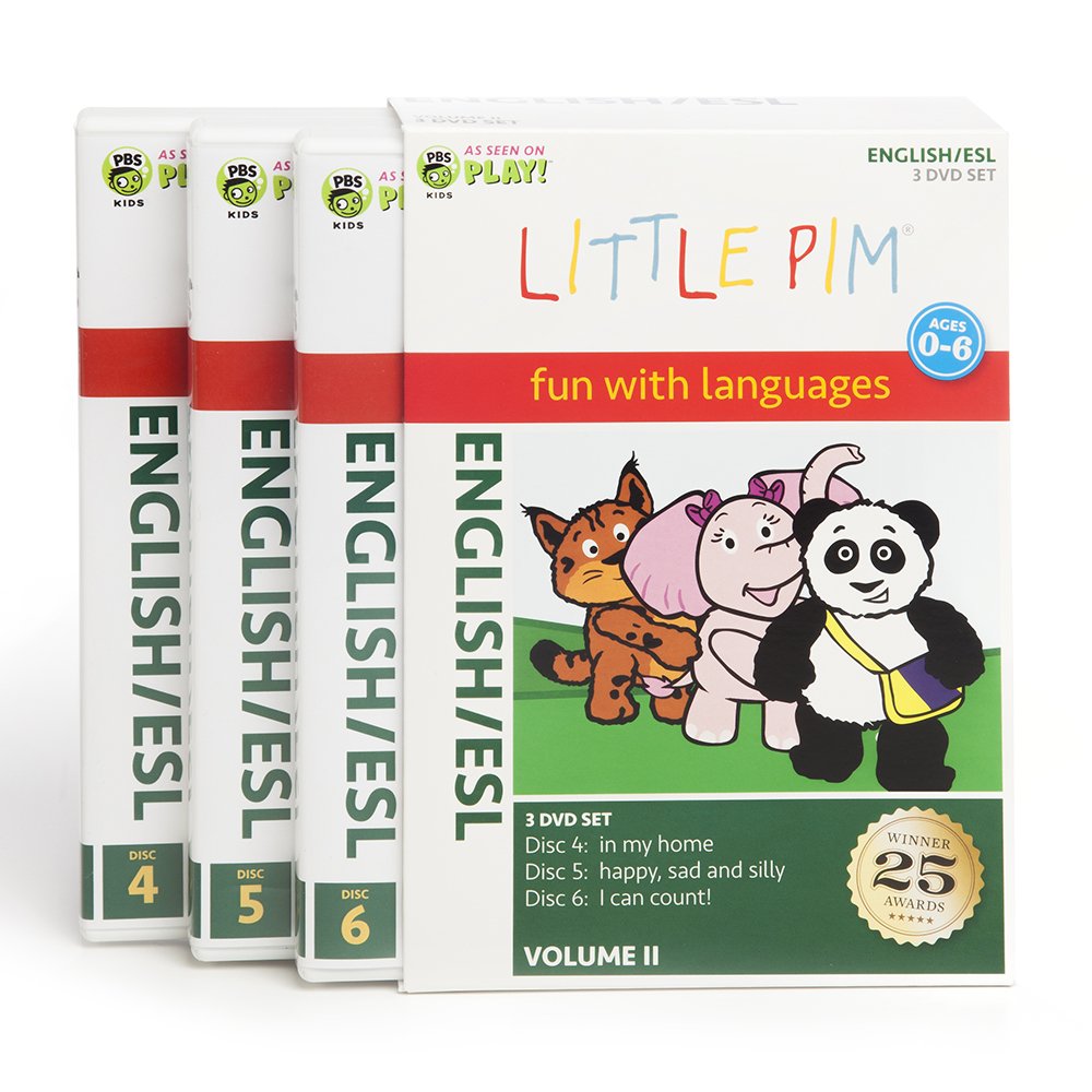 English for Kids: Interactive Language Learning Box Set with English Subtitles (Vol. II) - Perfect for Homeschooling & Early Childhood Education