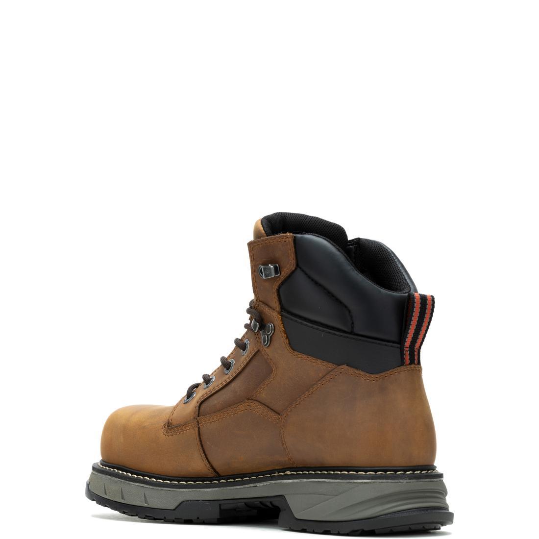ReForce EnergyBound™ 6 Waterproof CarbonMax® Work Boots for Men - Durable Brown Safety Shoes for Construction, Hiking & Outdoor Work