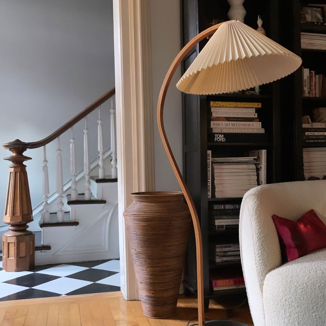 Modern Caprani Floor Lamp - Adjustable LED Standing Light for Living Room, Bedroom & Office - Warm White & Cool White Dimmable Lighting - Perfect for Reading, Relaxing & Decor