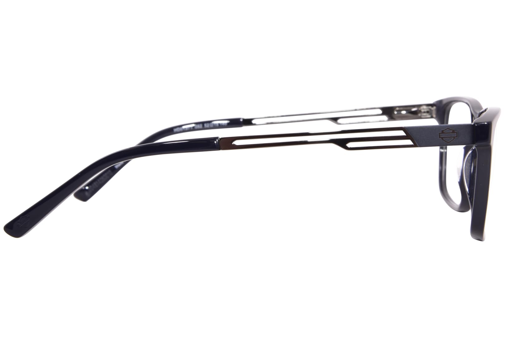Harley Davidson HD0137T52092 Blue Eyeglass Frames - 52mm Lens Diameter for Men & Women | Perfect for Motorcycle Riding, Outdoor Sports & Casual Wear