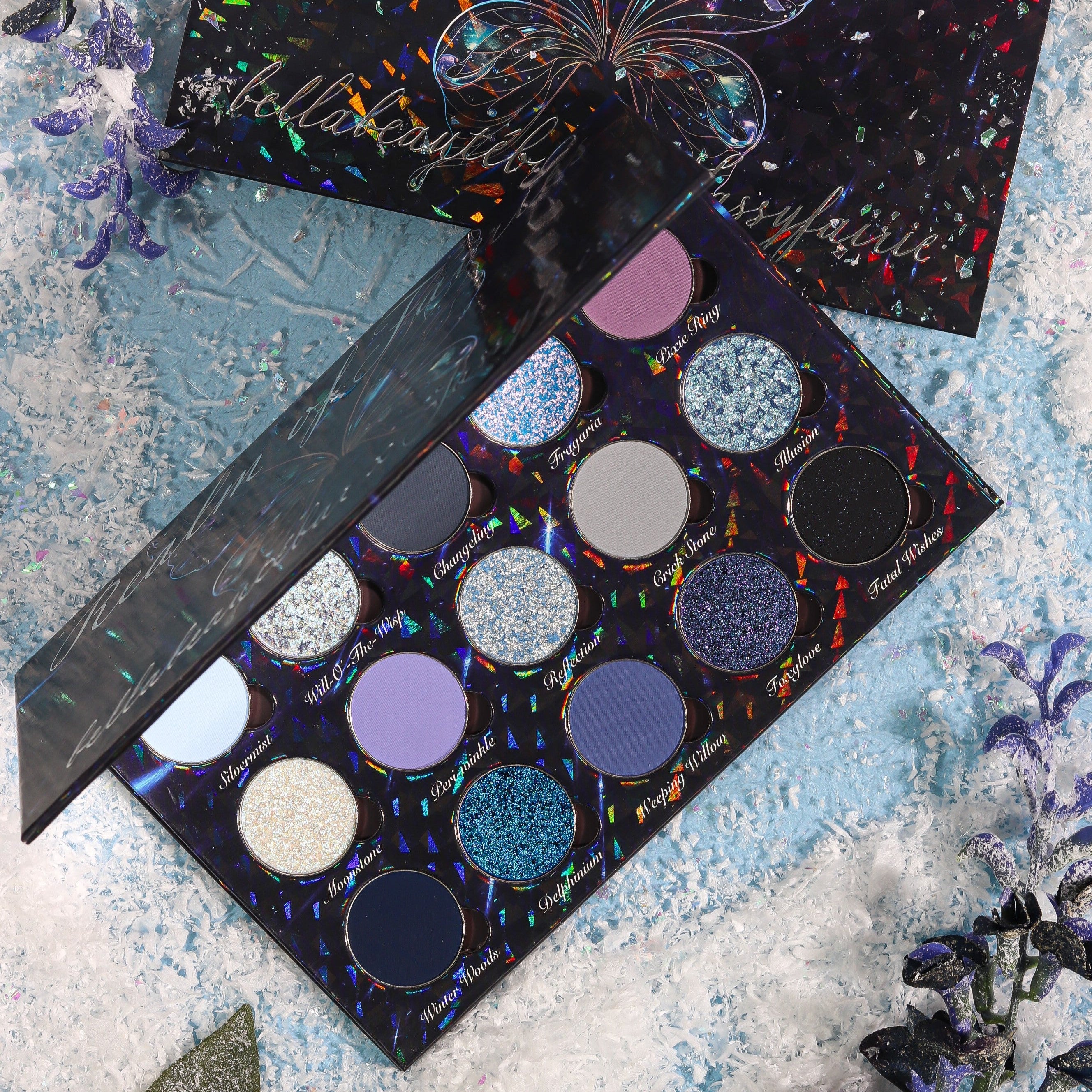 Realm of Fairies Eyeshadow Palette - 18 Highly Pigmented Matte & Shimmer Shades | Vegan & Cruelty-Free Makeup | Perfect for Everyday Wear, Party & Special Occasions